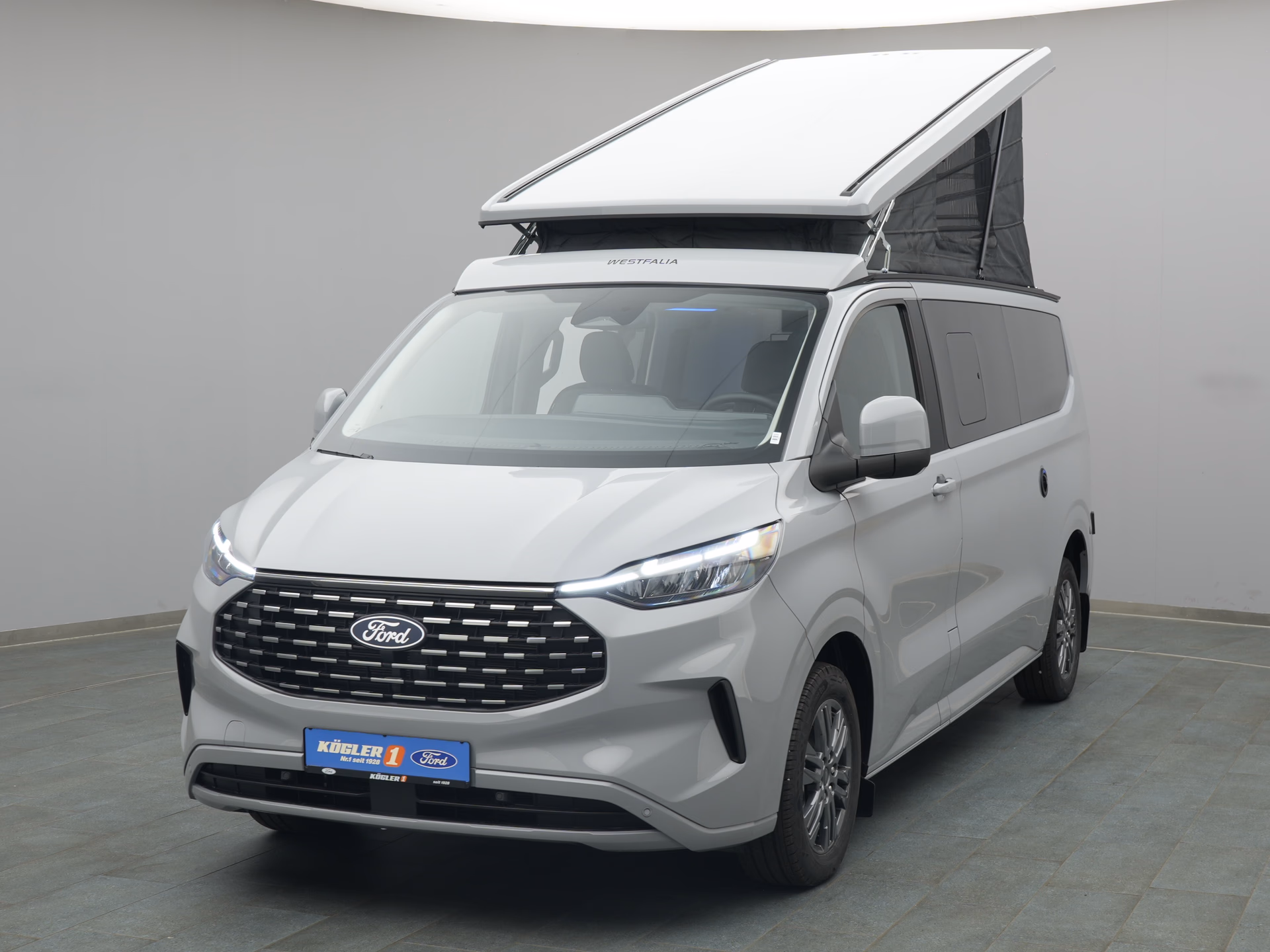 Ford Nugget in grau