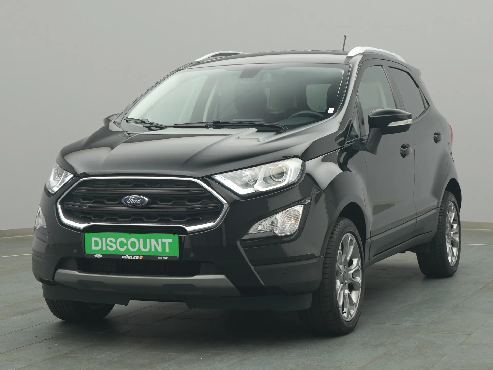 Ford EcoSport Titanium in schwarz