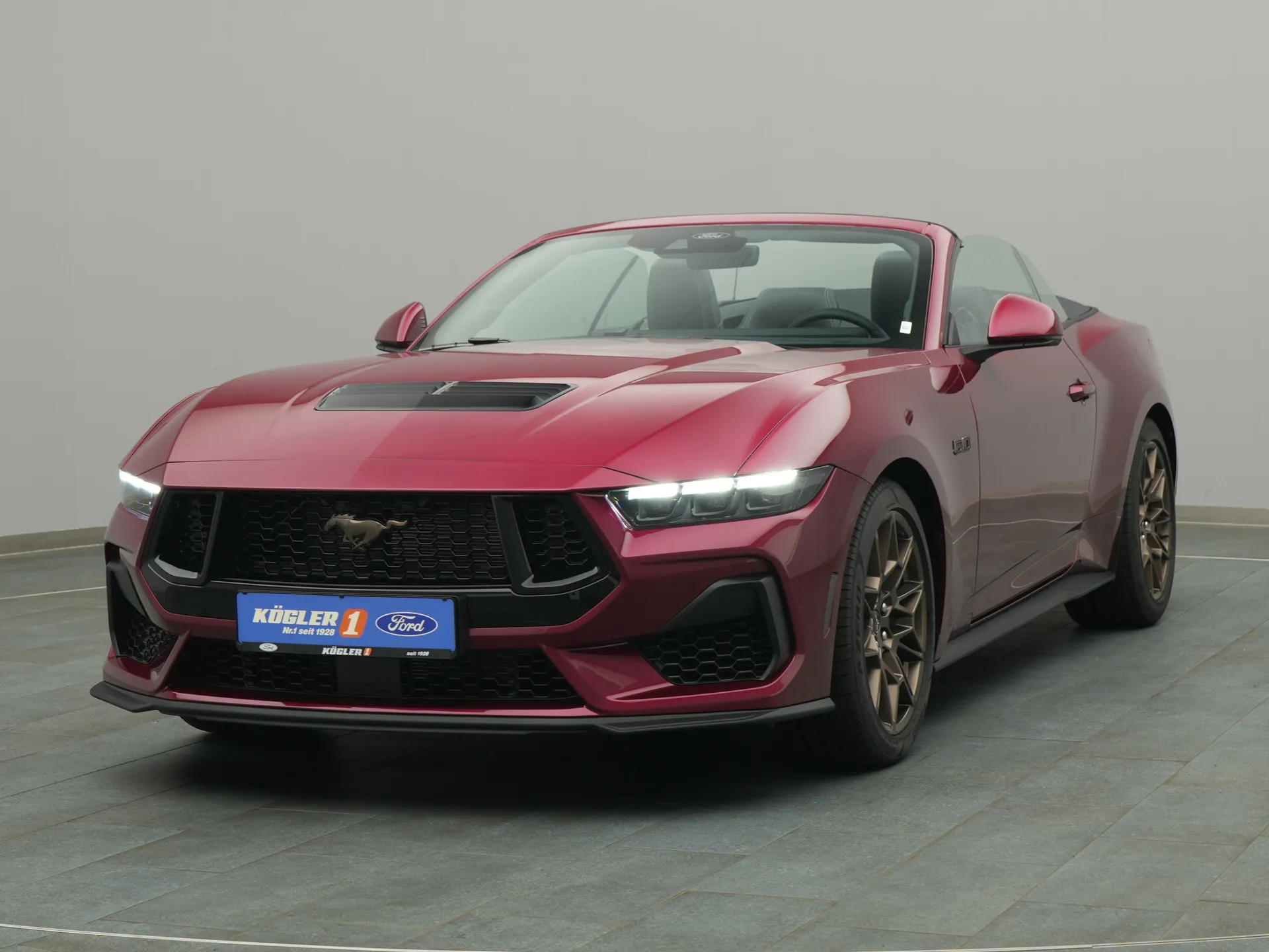 Ford Mustang GT in rot