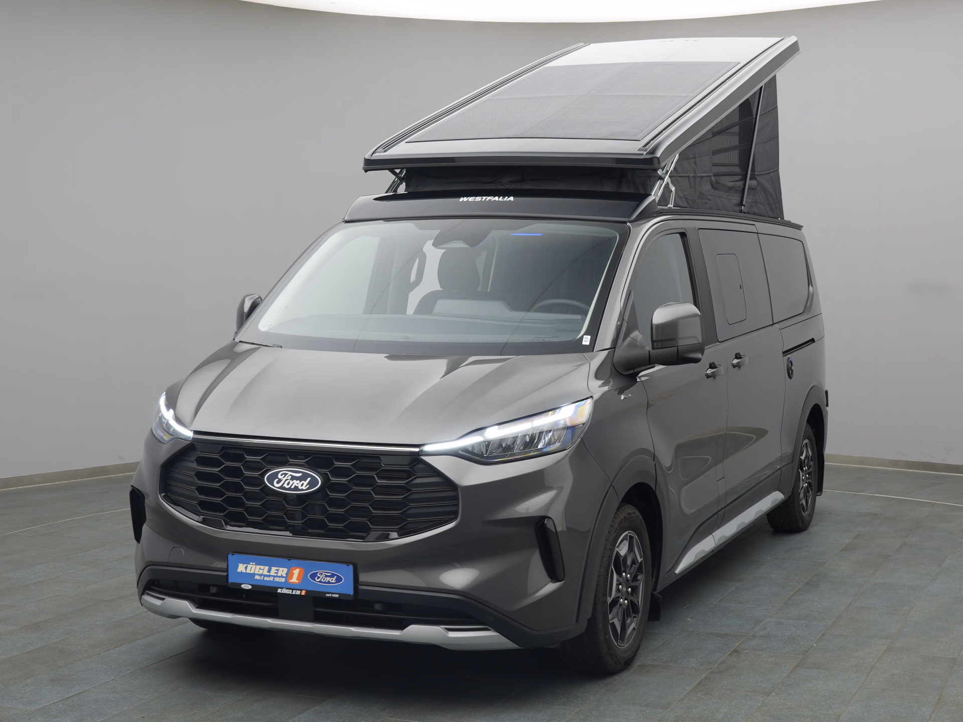 Ford Nugget in grau