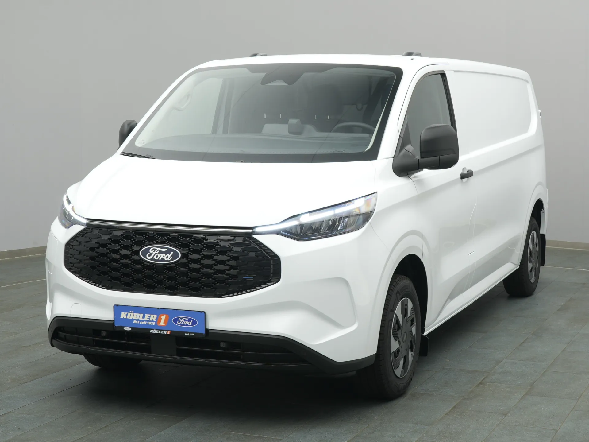 Ford E-Transit Custom Kasten in weiss