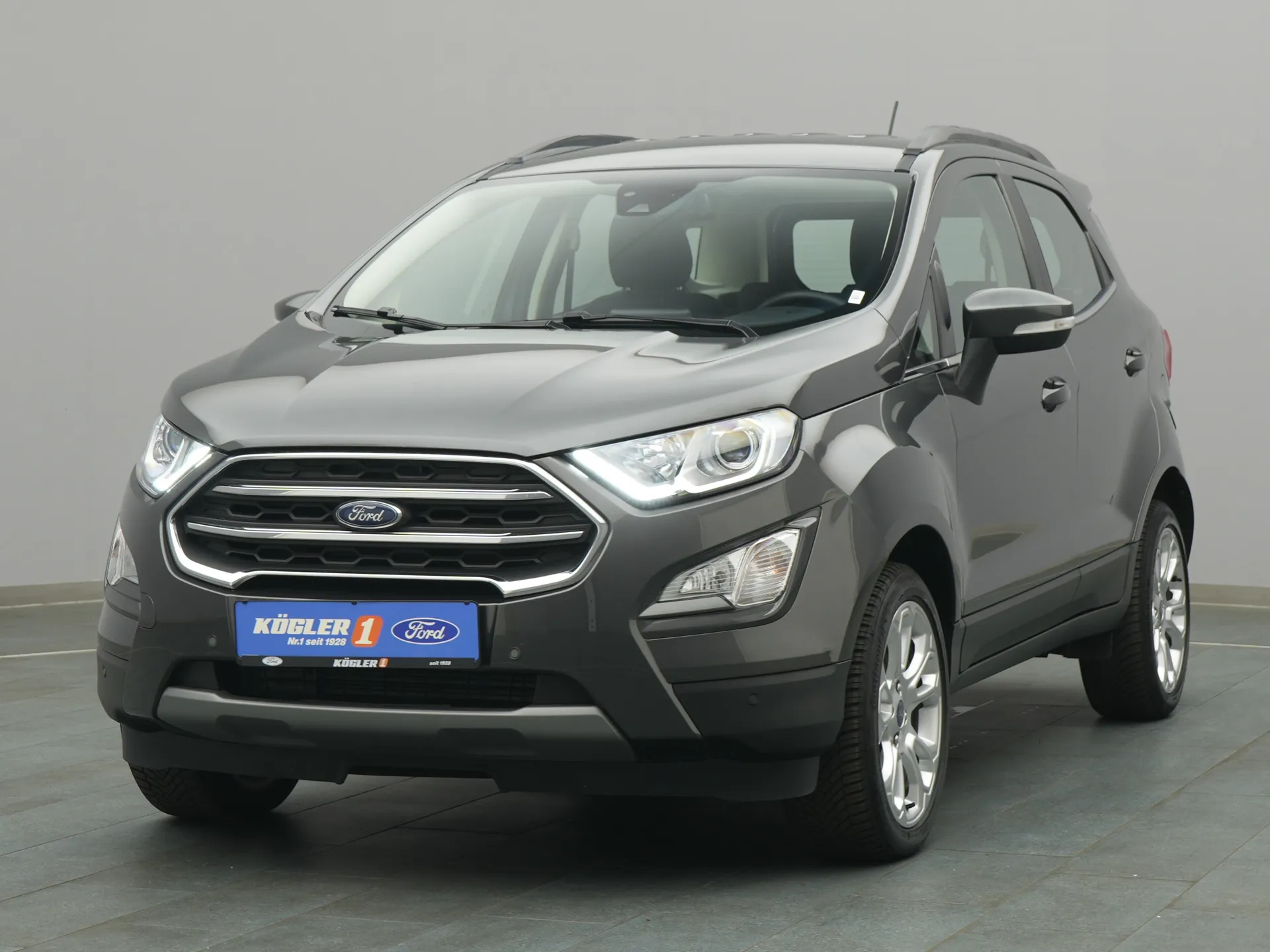 Ford EcoSport Titanium in grau
