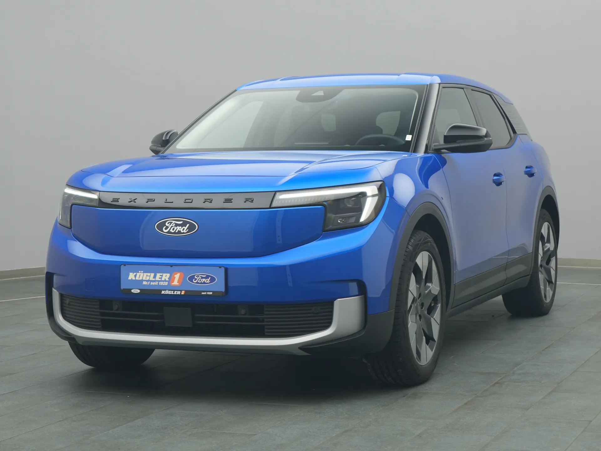 Ford Explorer in blau