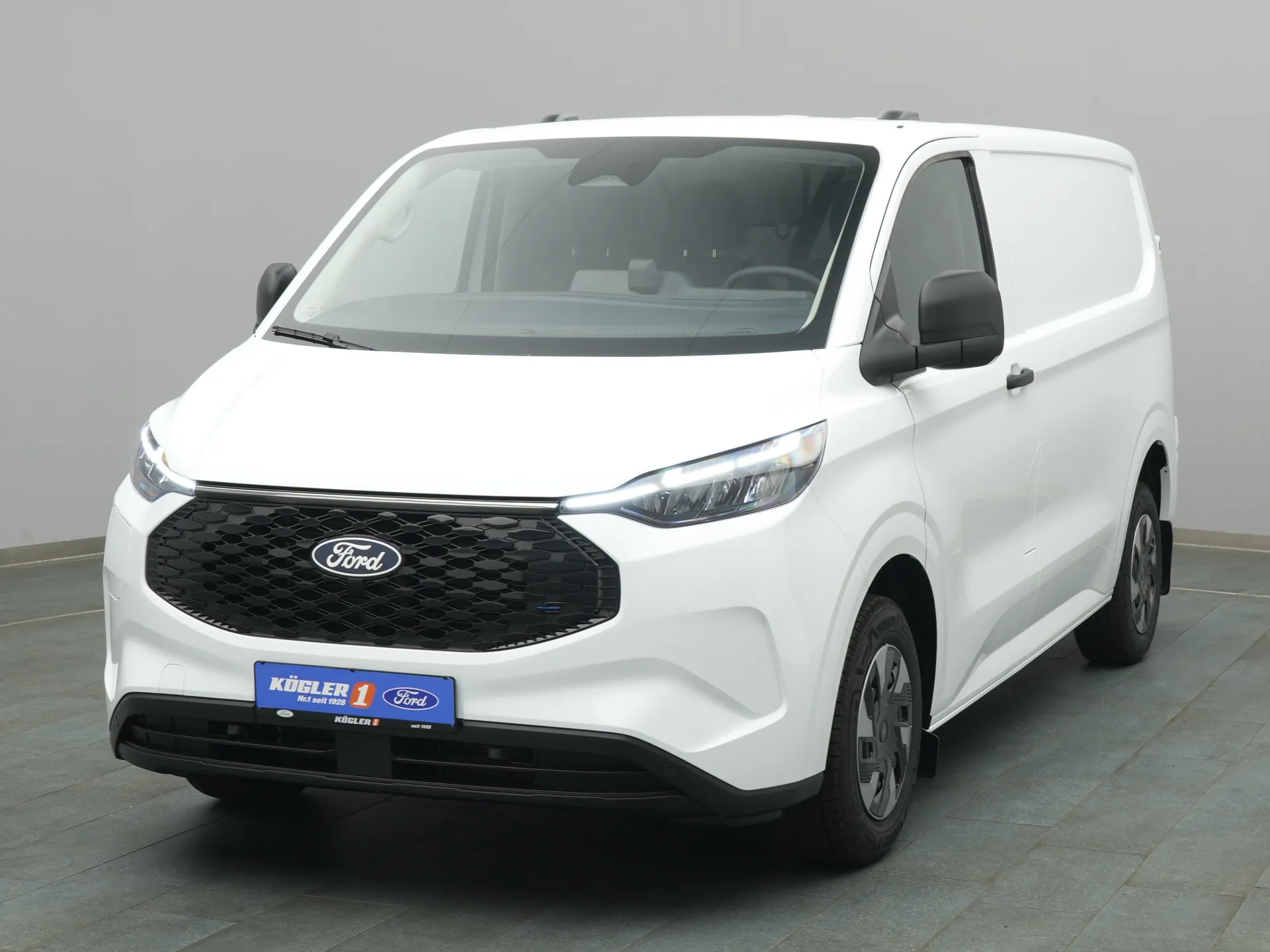 Ford E-Transit Custom Kasten in weiss
