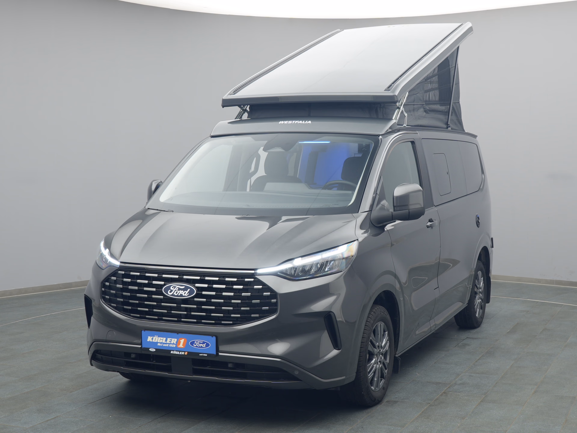Ford Nugget in grau