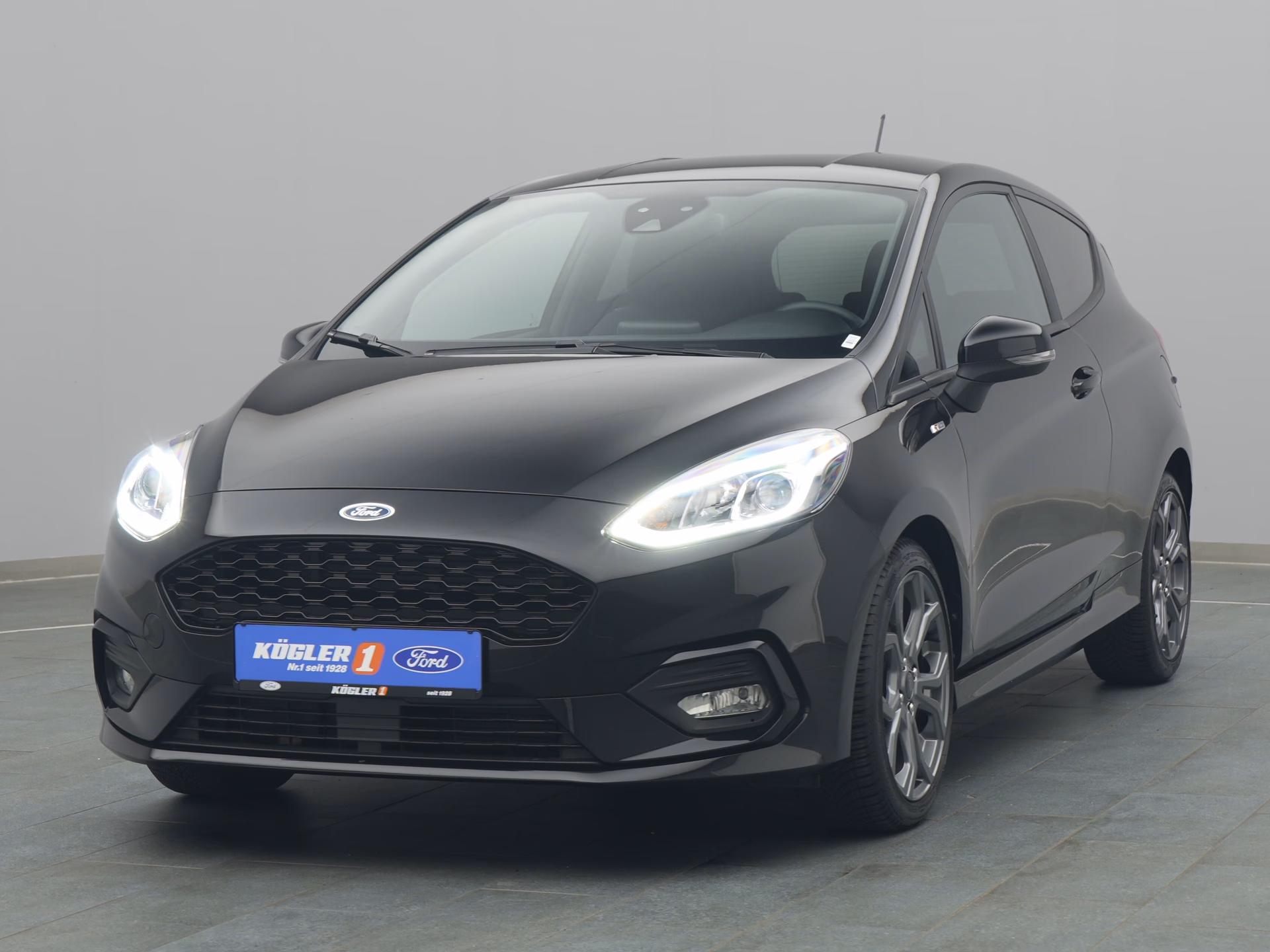 Ford Fiesta ST-Line in schwarz