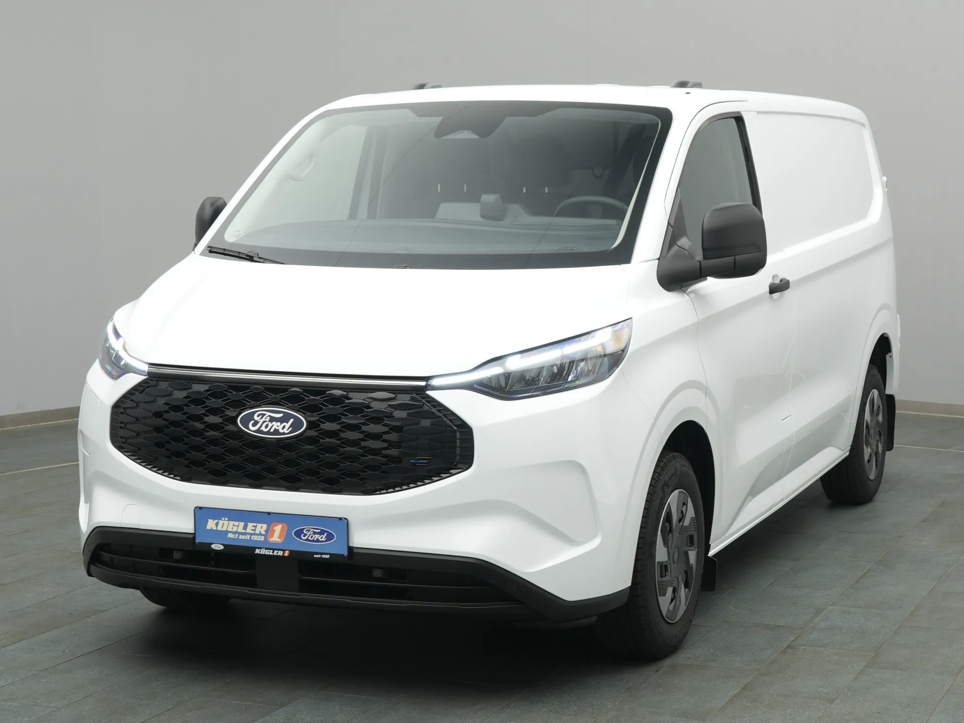 Ford E-Transit Custom Kasten in weiss
