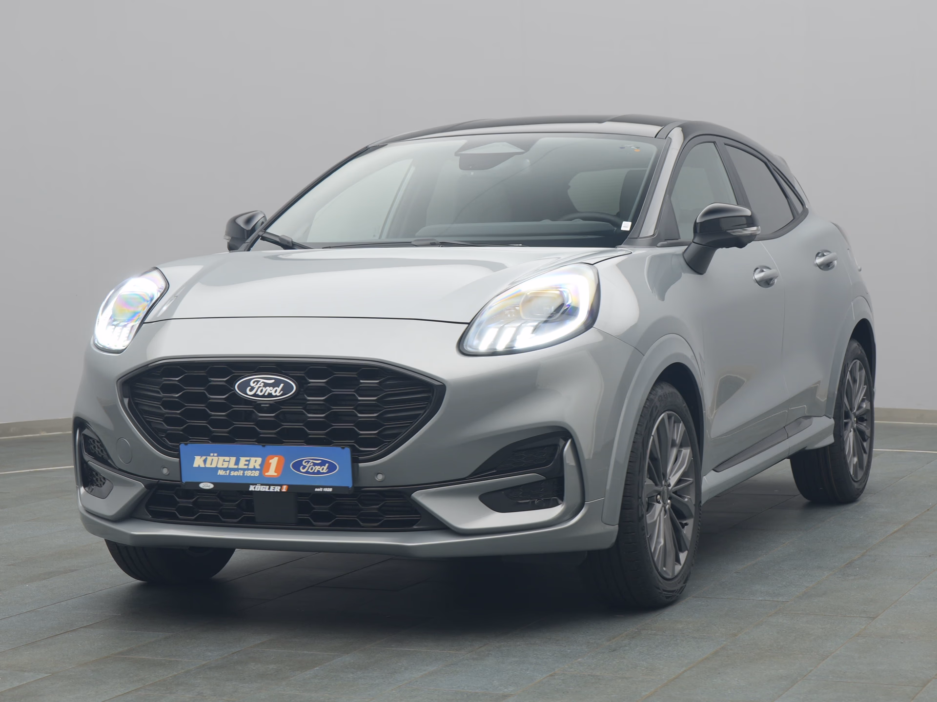 Ford Puma in silber