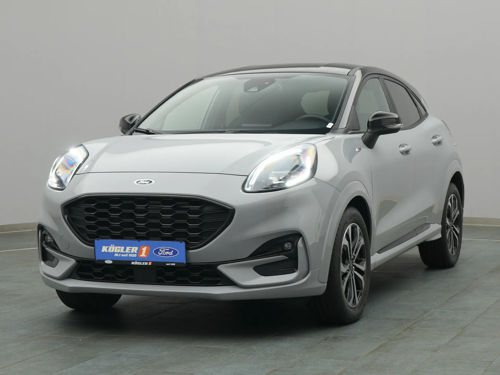 Ford Puma in grau