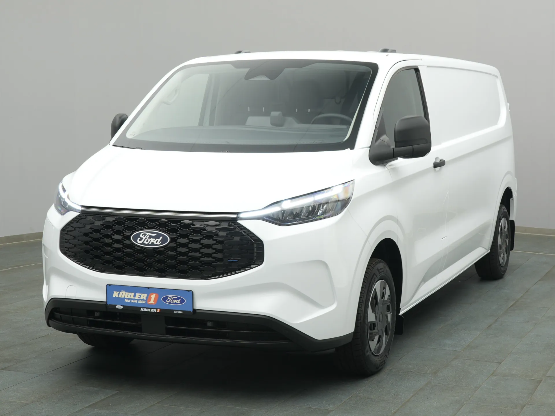 Ford E-Transit Custom Kasten in weiss