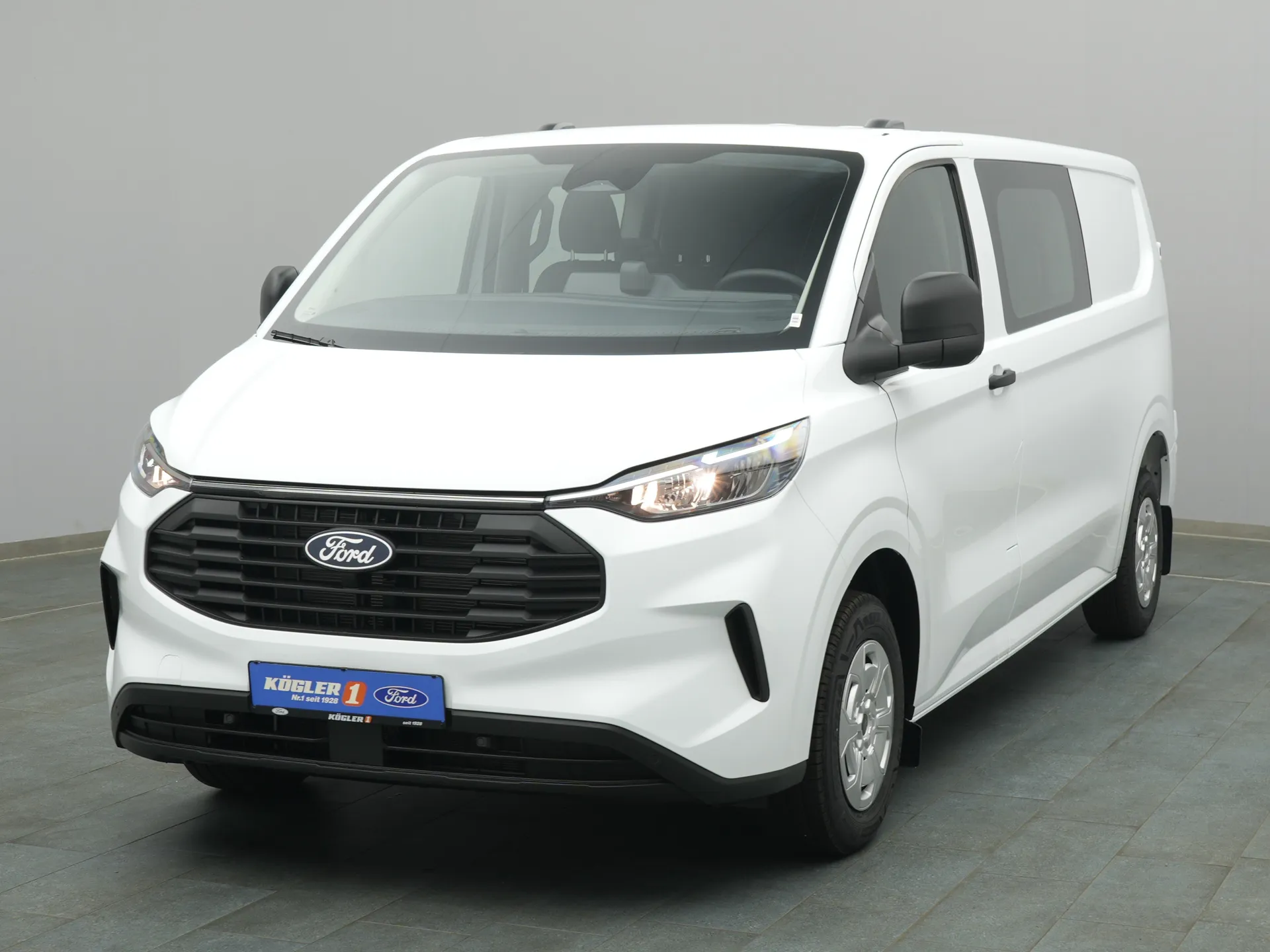 Ford Transit Custom Kasten Doka in weiss