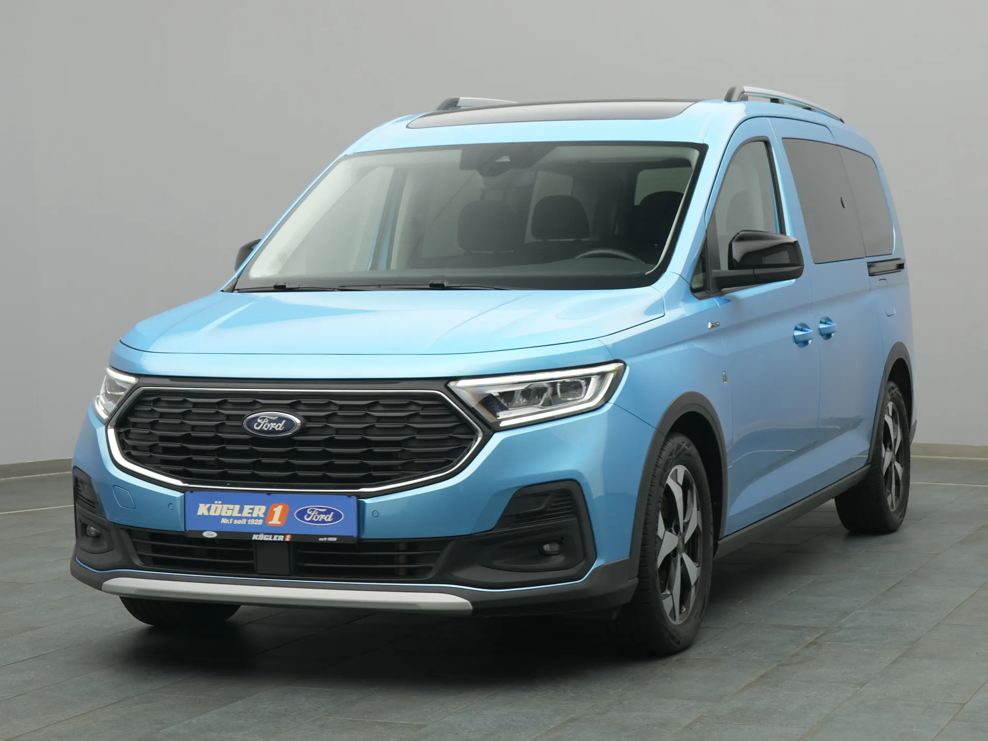 Ford Grand Tourneo in blau
