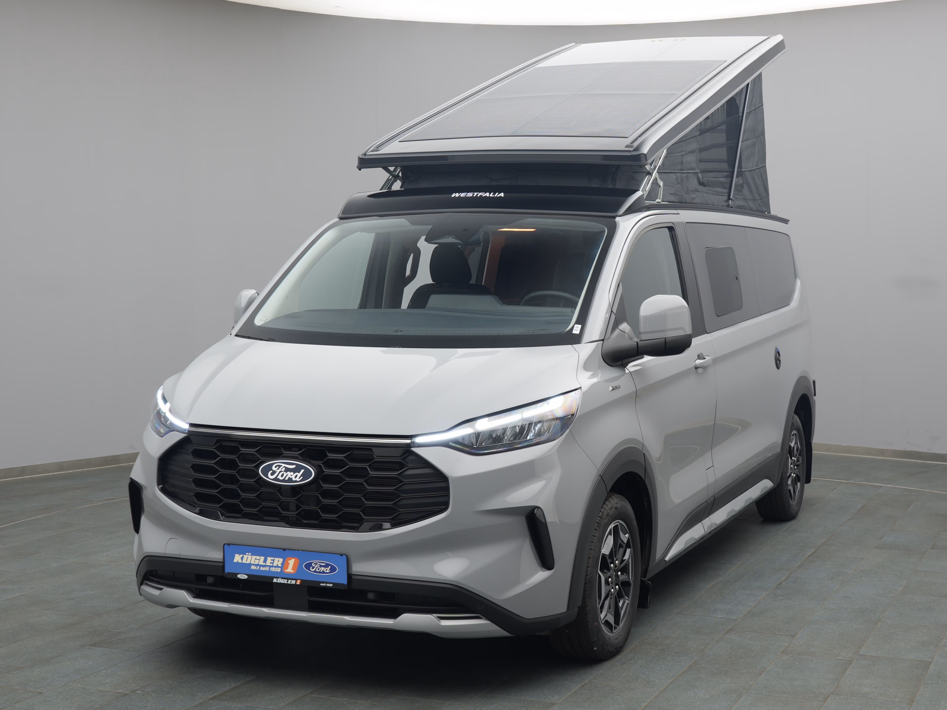 Ford Nugget in grau