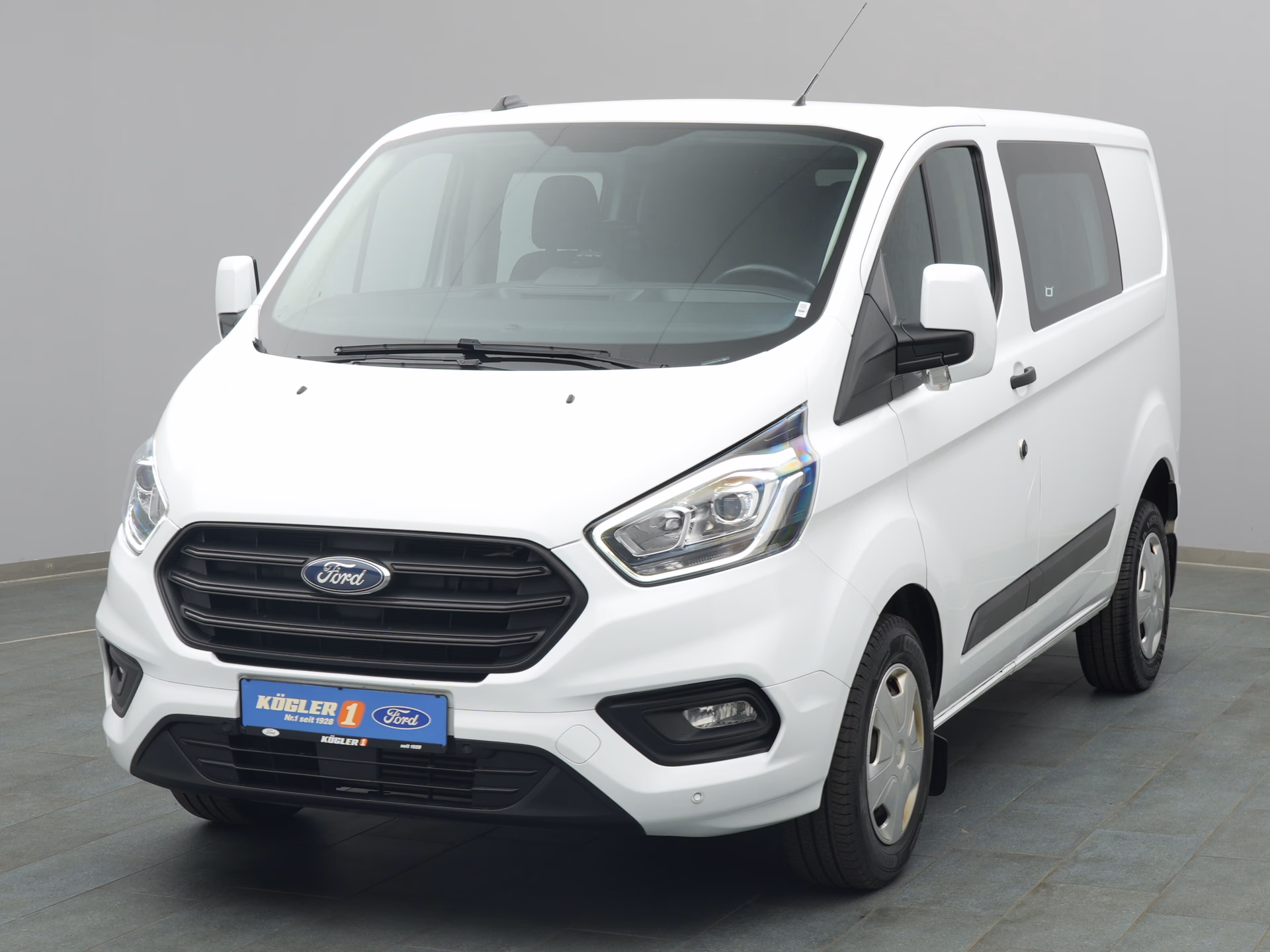 Ford Transit Custom Kasten Doka in weiss