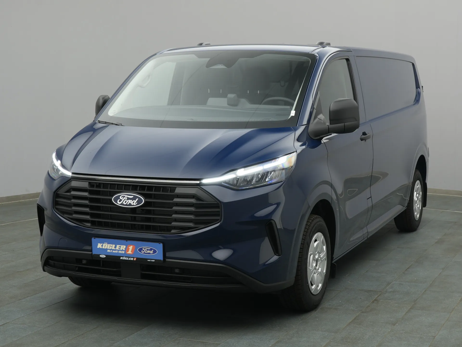 Ford Transit Custom Kasten in blau