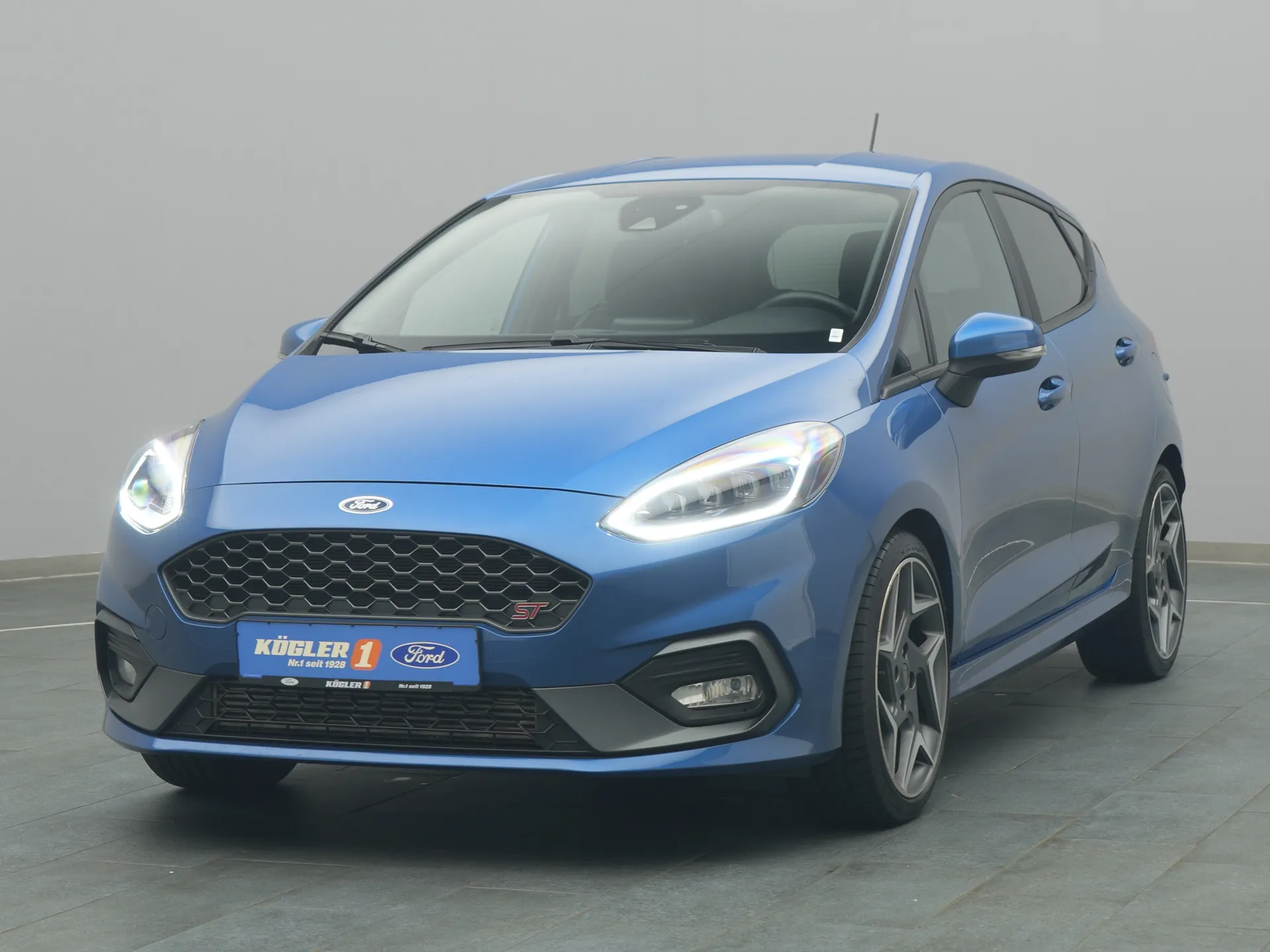 Ford Fiesta ST in blau