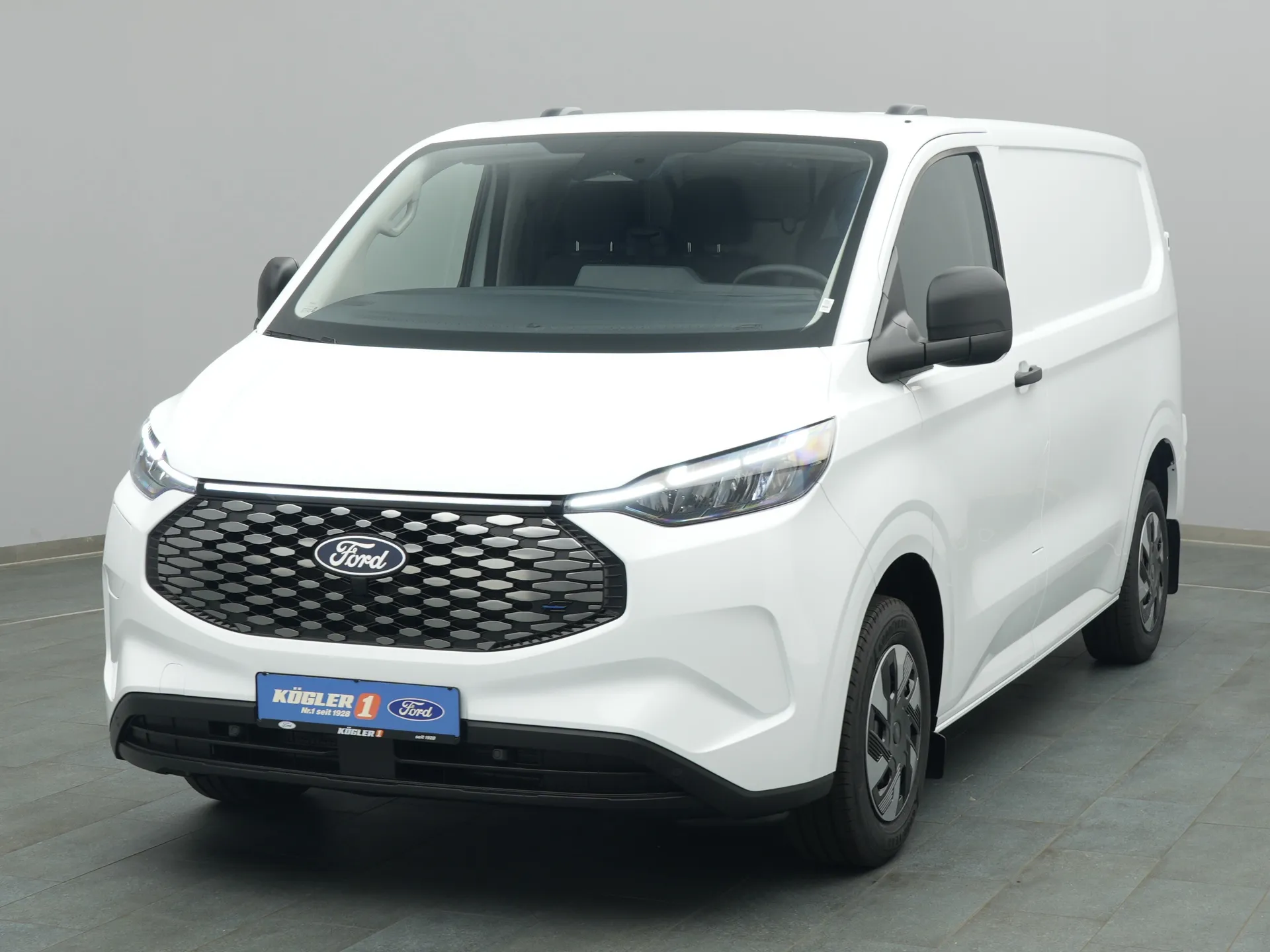 Ford E-Transit Custom Kasten in weiss