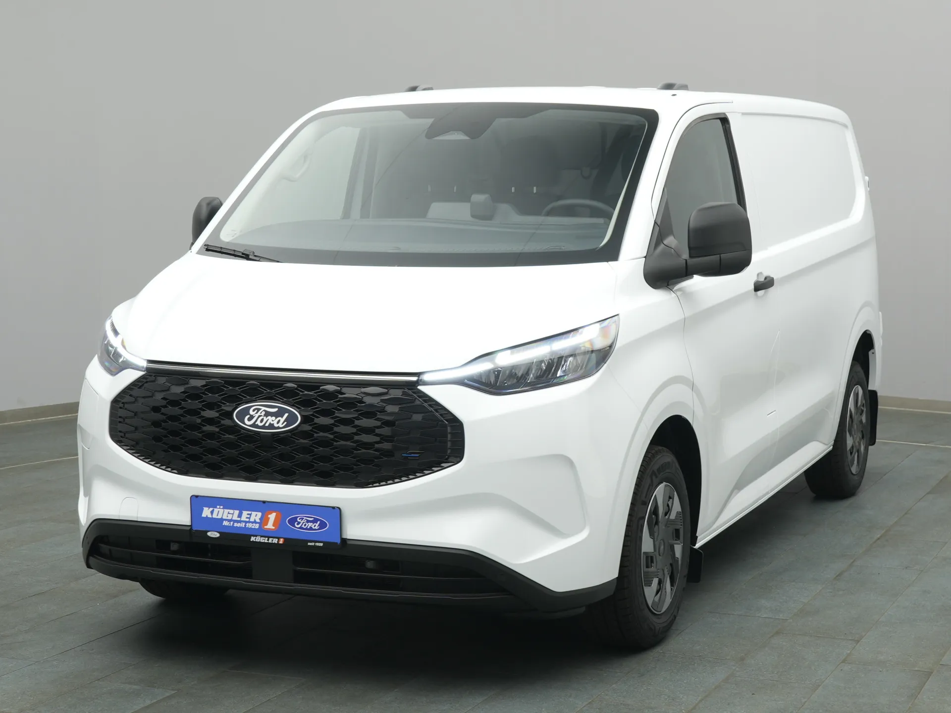 Ford E-Transit Custom Kasten in weiss