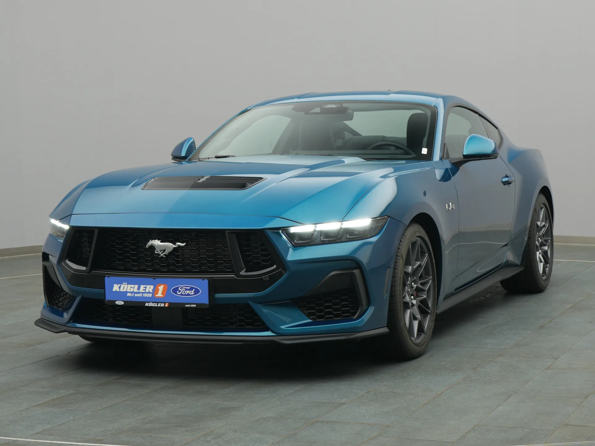Ford Mustang GT in grün