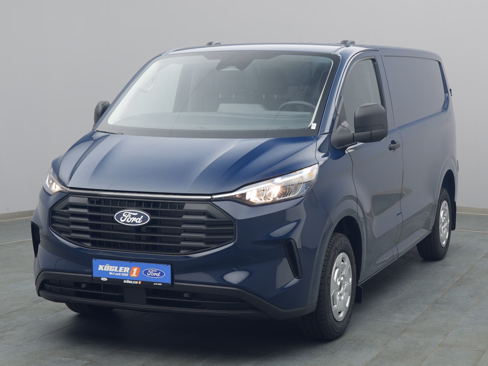 Ford Transit Custom Kasten in blau