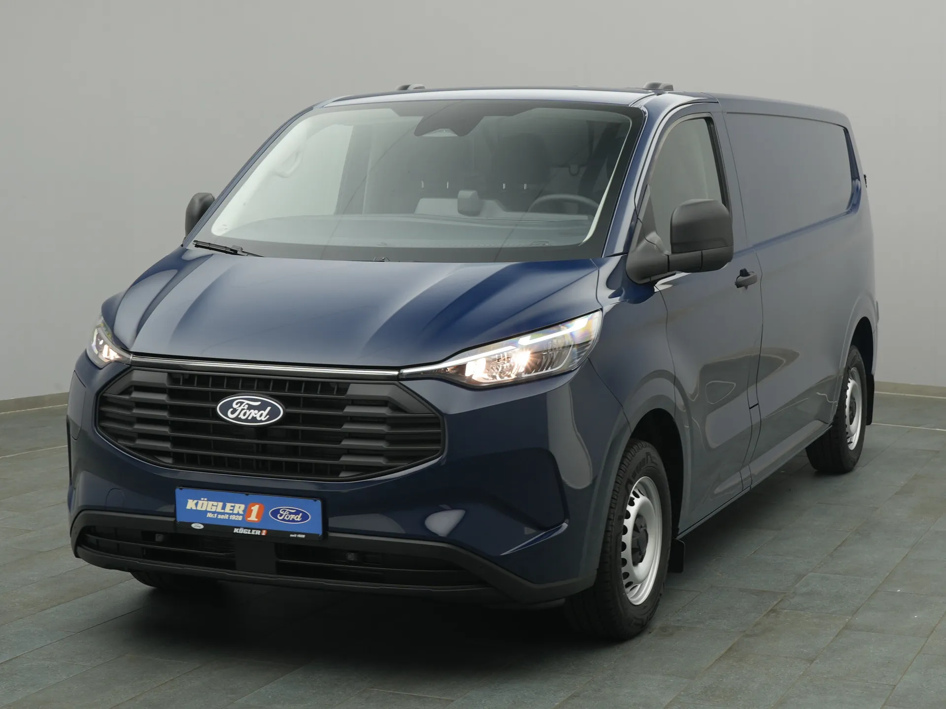 Ford Transit Custom Kasten in blau