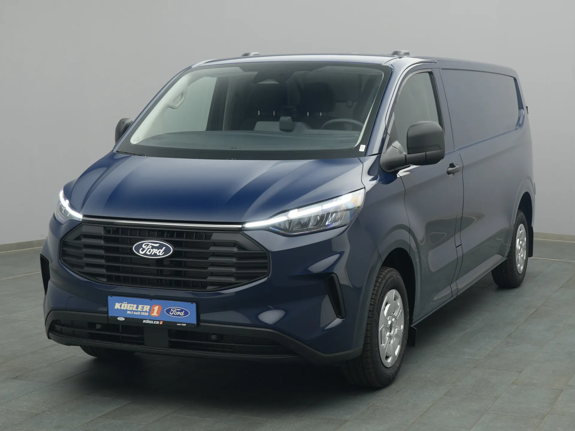 Ford Transit Custom Kasten in blau