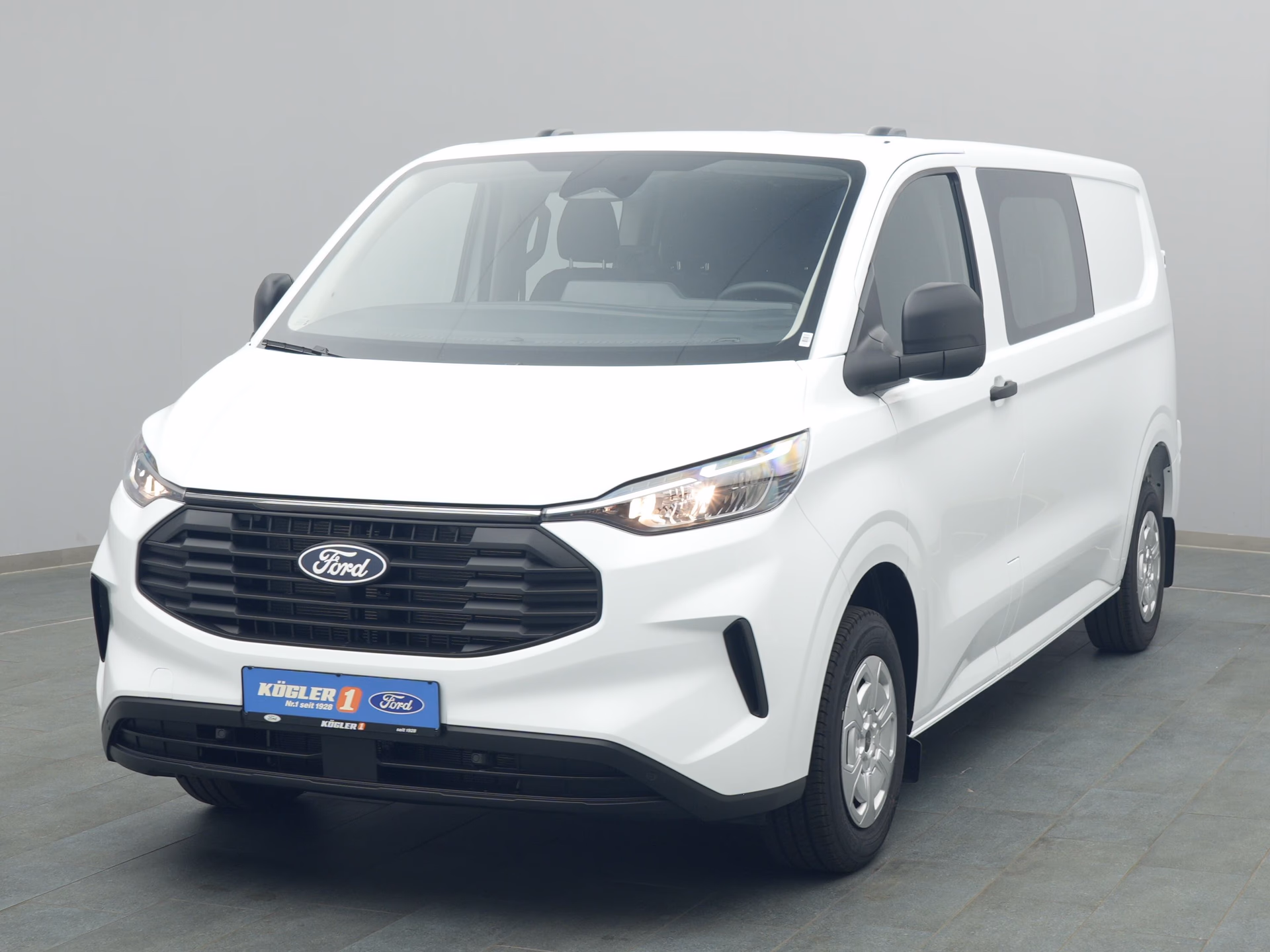 Ford Transit Custom Kasten Doka in weiss