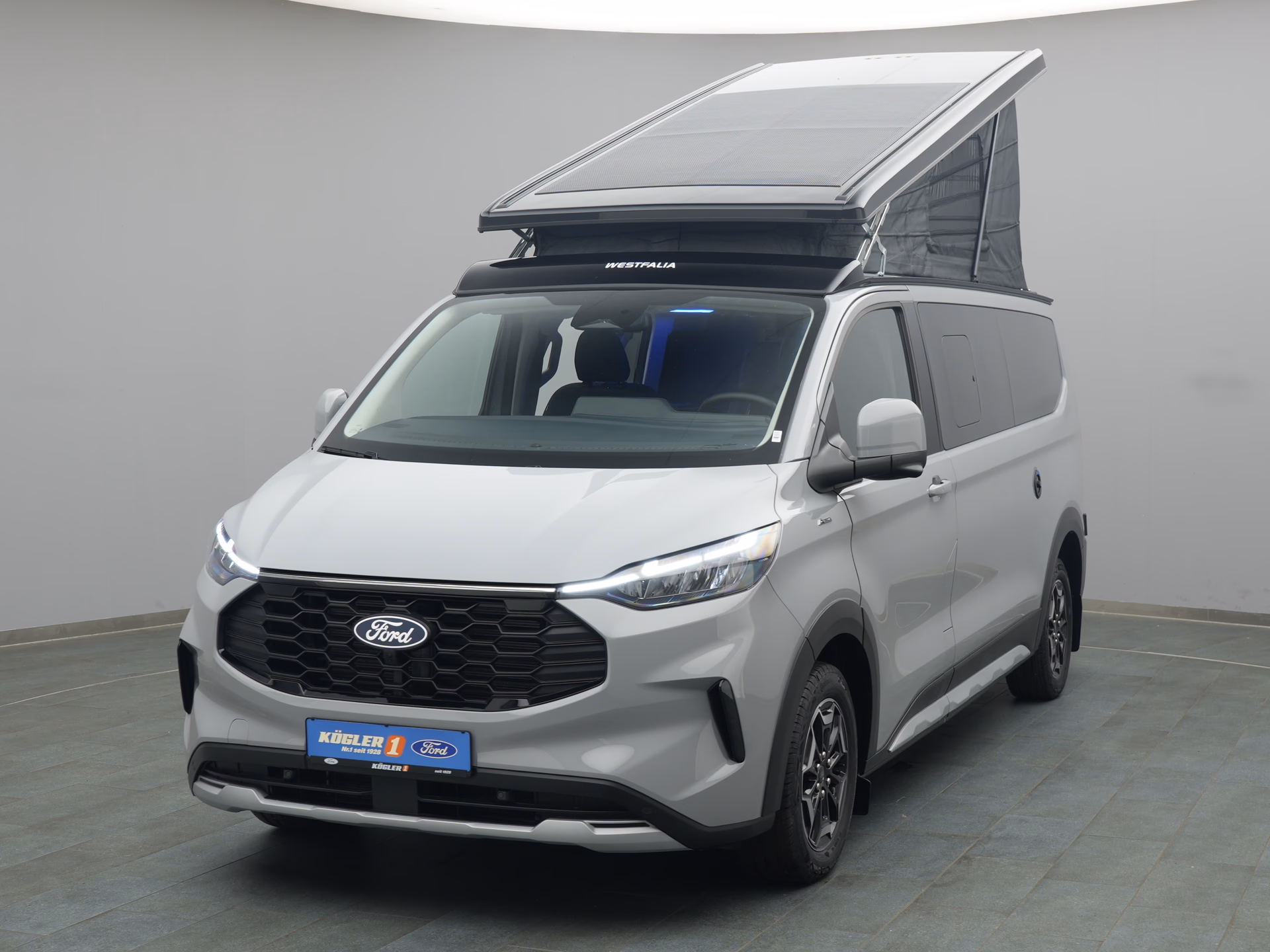 Ford Nugget in grau