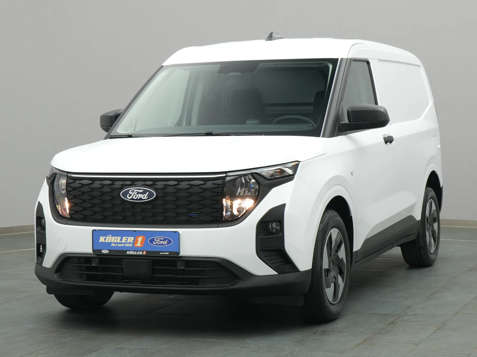 Ford E-Transit Courier Kasten in weiss