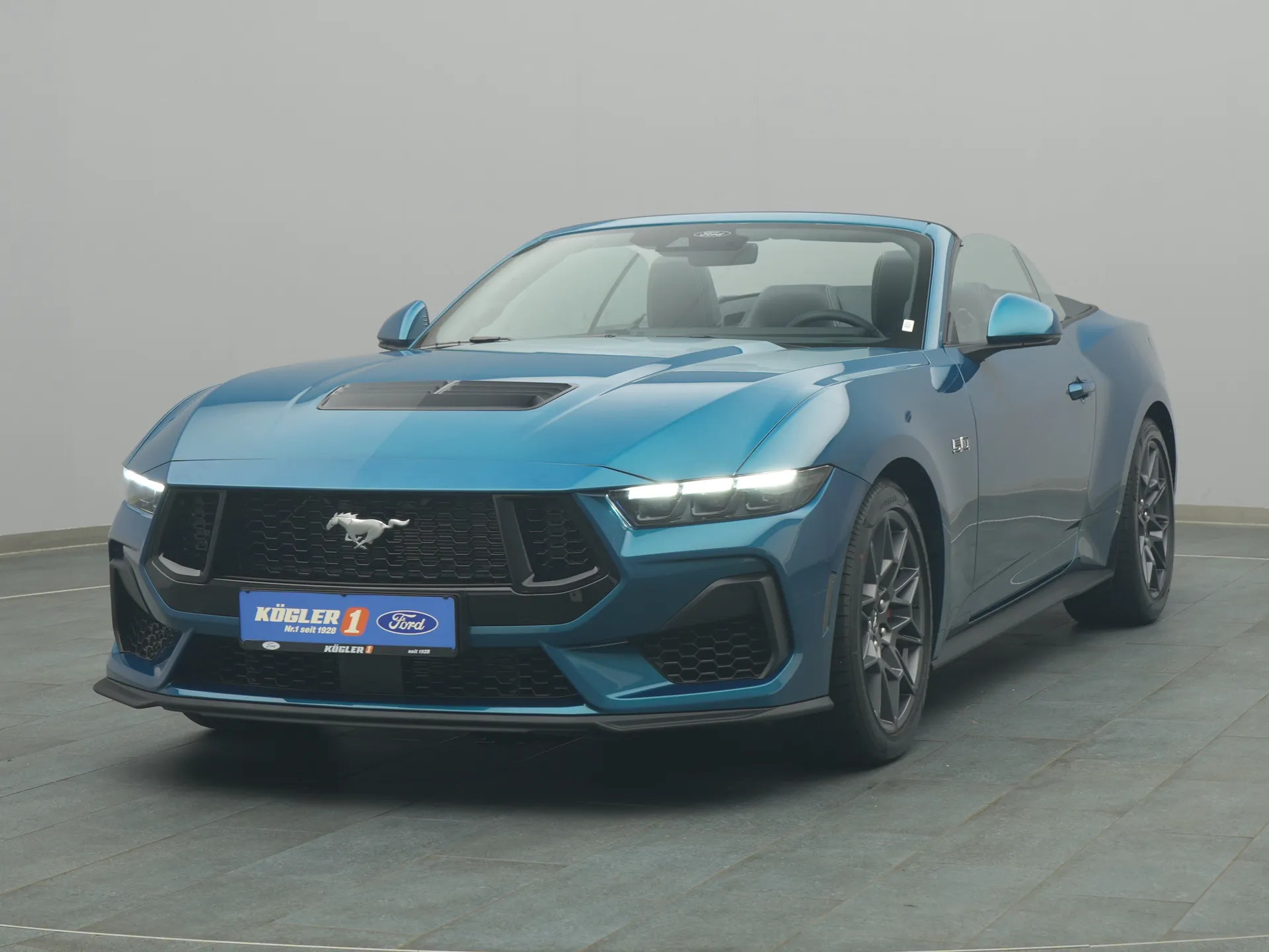 Ford Mustang GT in grün