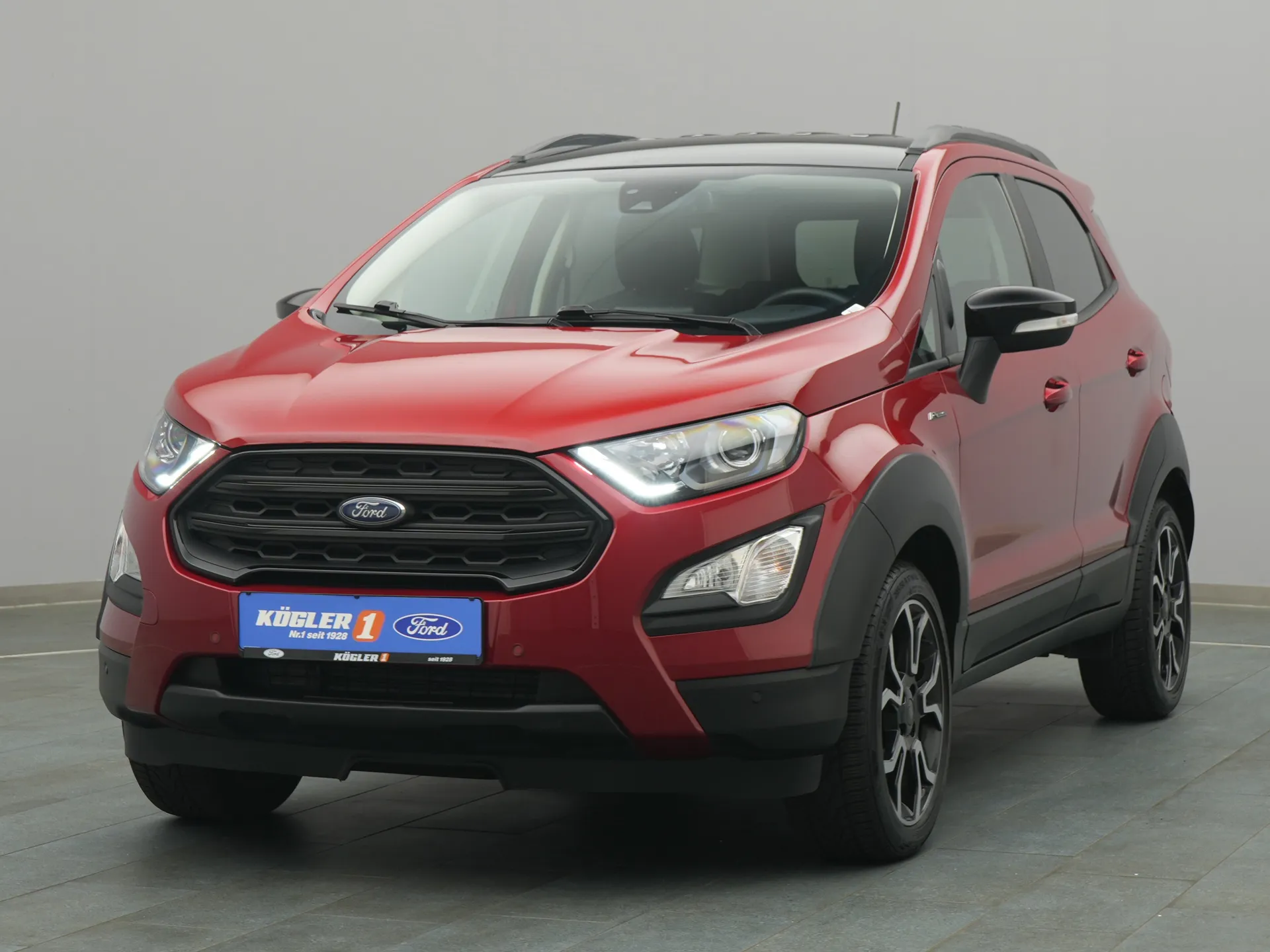 Ford EcoSport in rot