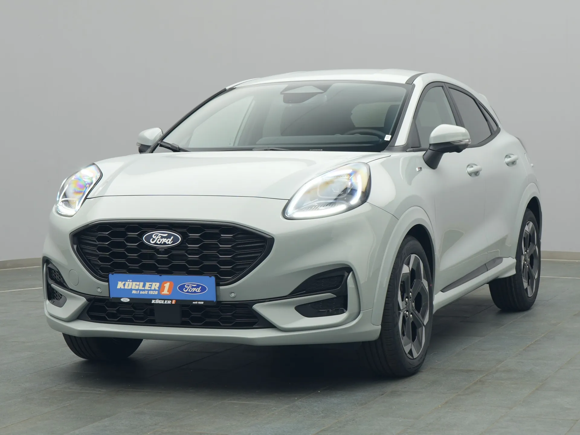 Ford Puma ST-Line X in grau