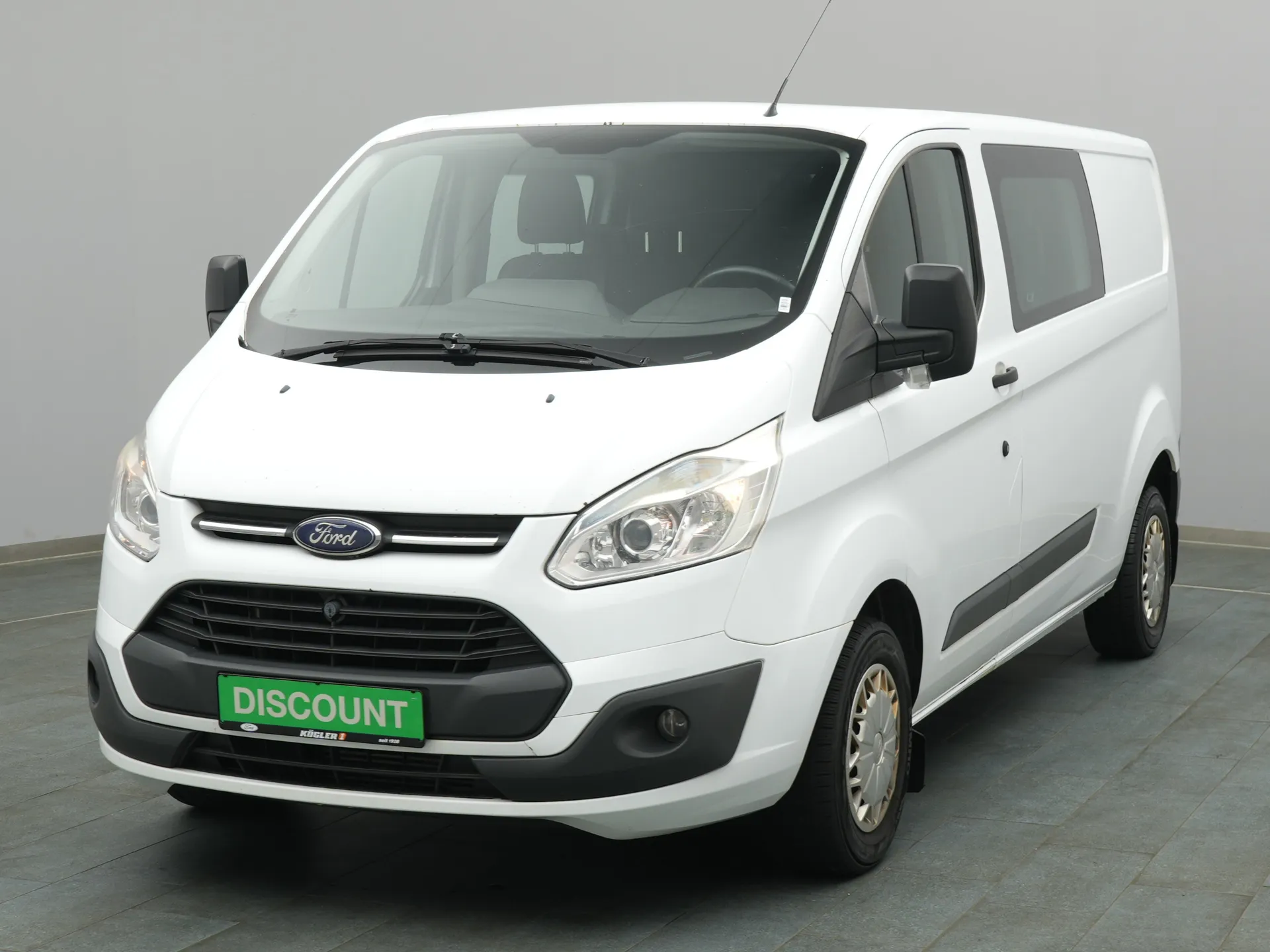 Ford Transit Custom Kasten Doka in weiss