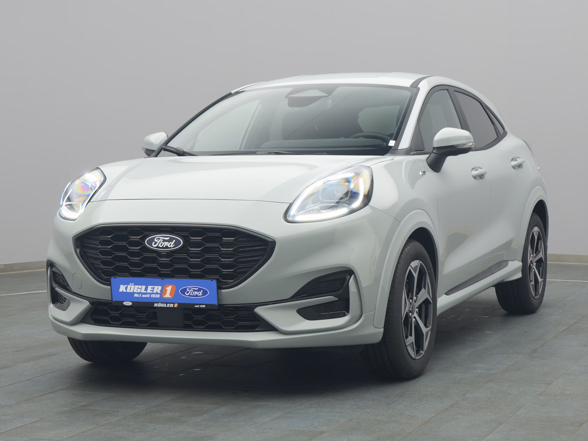 Ford Puma ST-Line in grau
