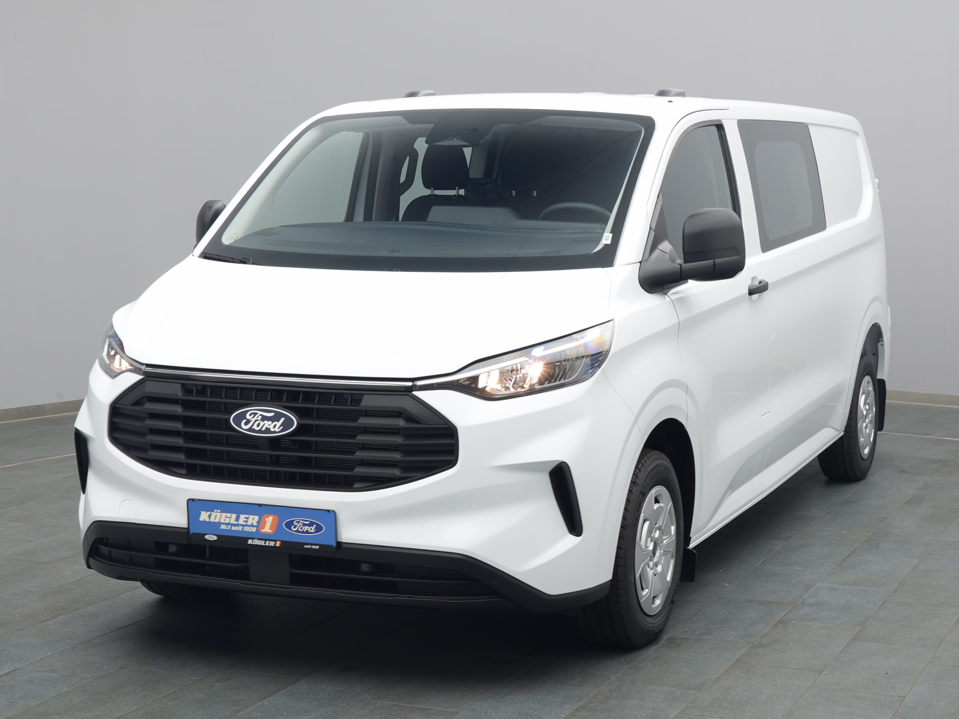 Ford Transit Custom Kasten Doka in weiss