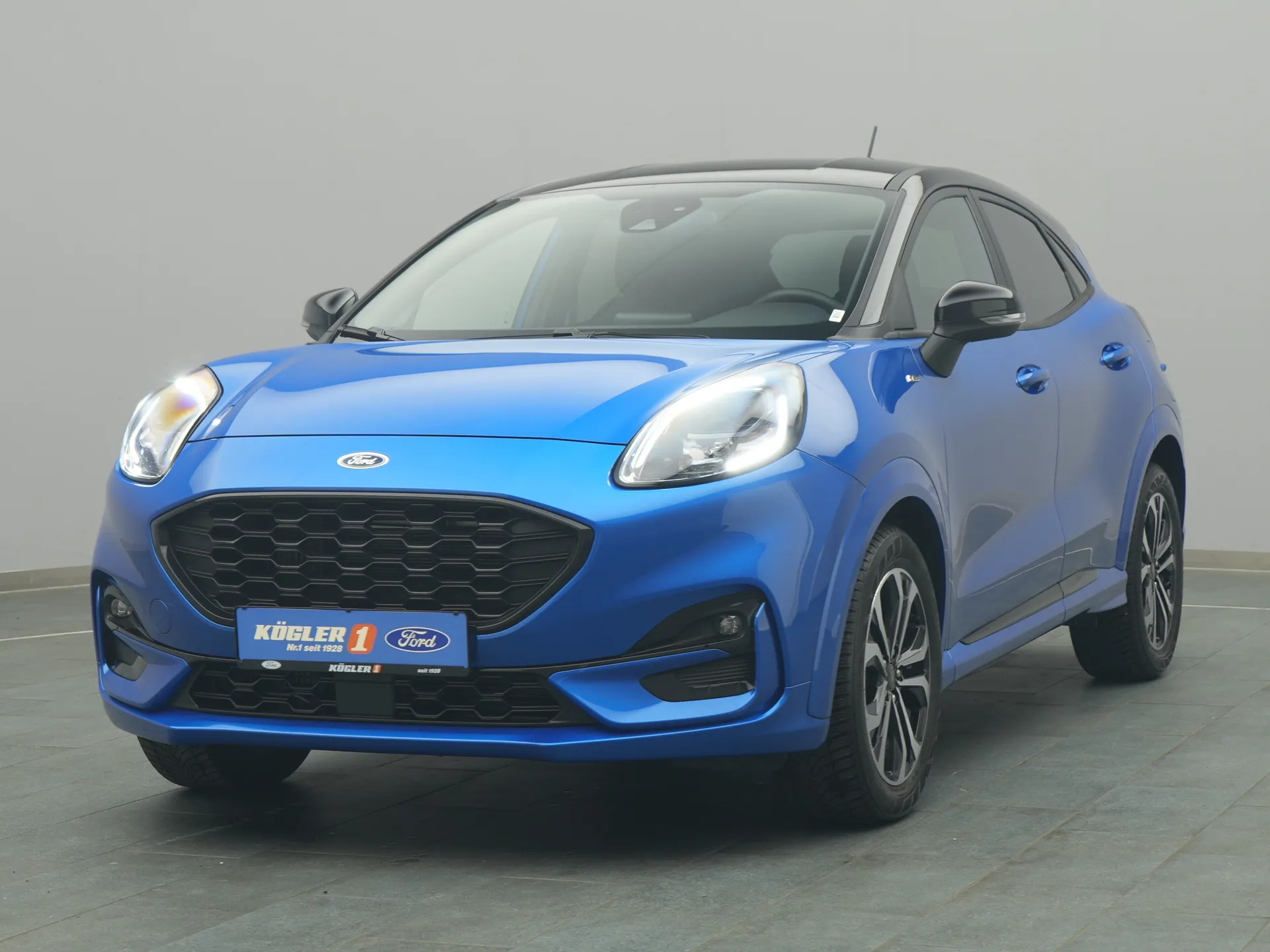 Ford Puma ST-Line in blau