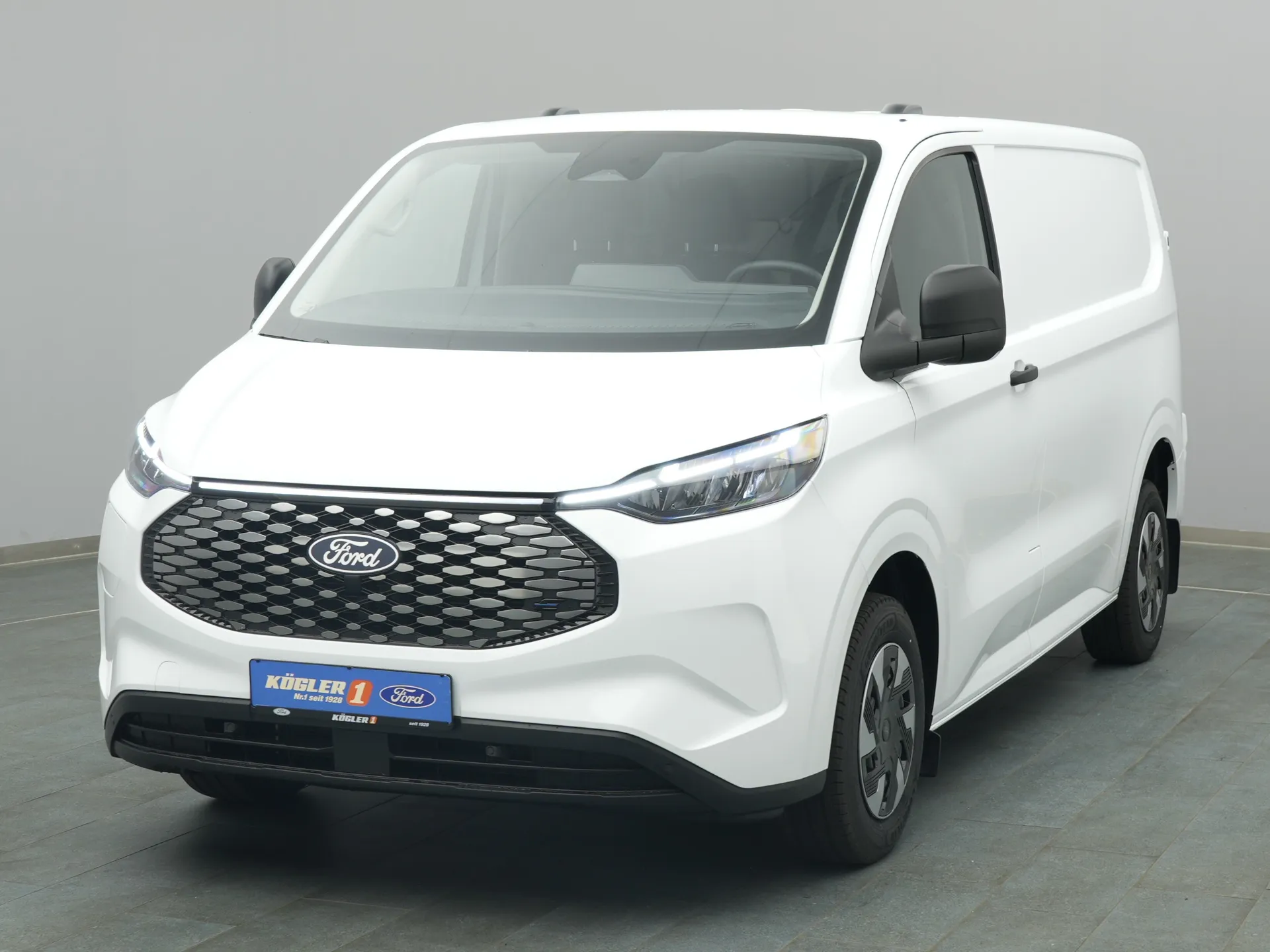 Ford E-Transit Custom Kasten in weiss