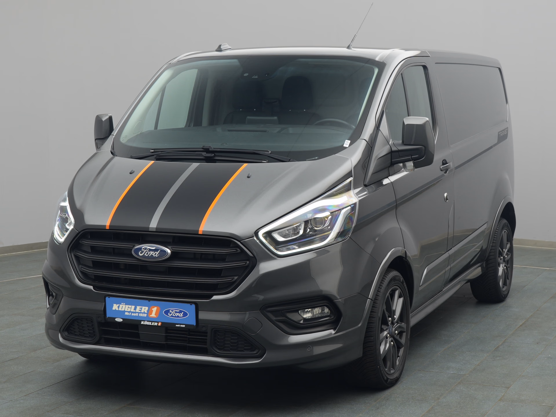 Ford Transit Custom Kasten in grau