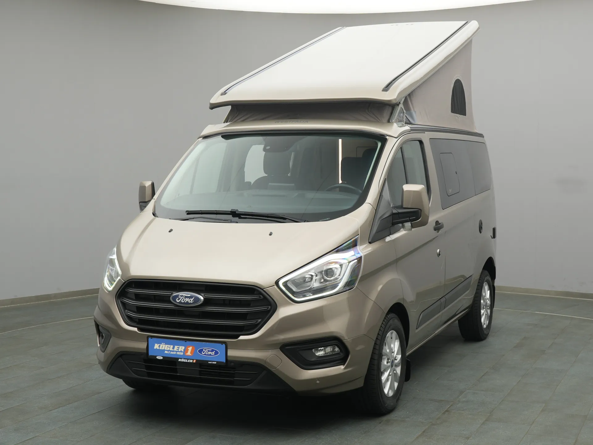 Ford Nugget in silber