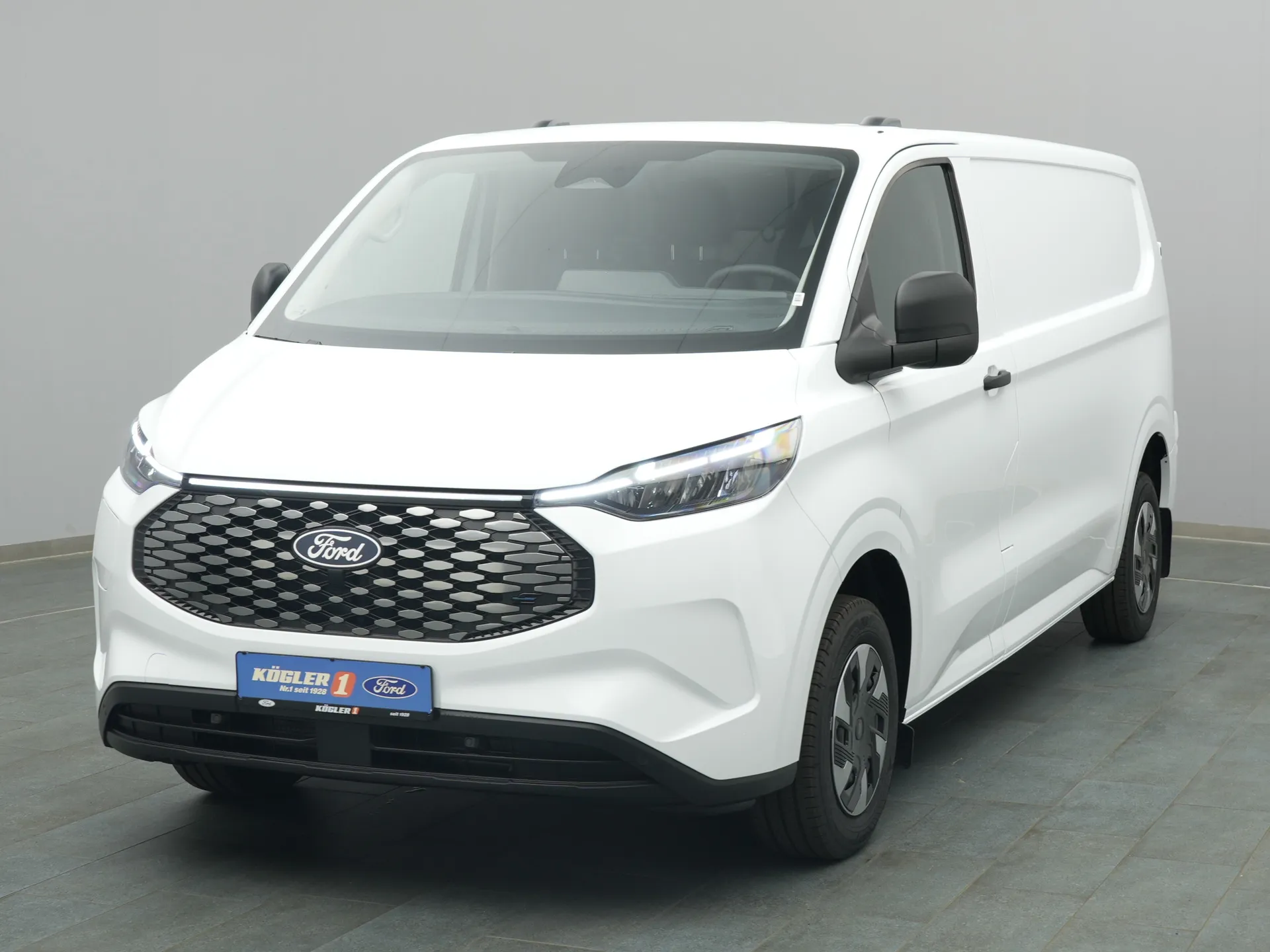 Ford E-Transit Custom Kasten in weiss