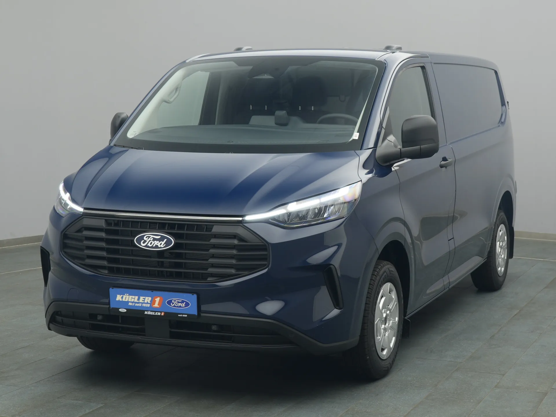 Ford Transit Custom Kasten in blau
