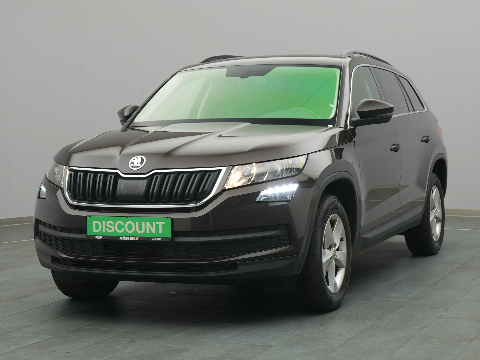 Skoda KODIAQ in braun