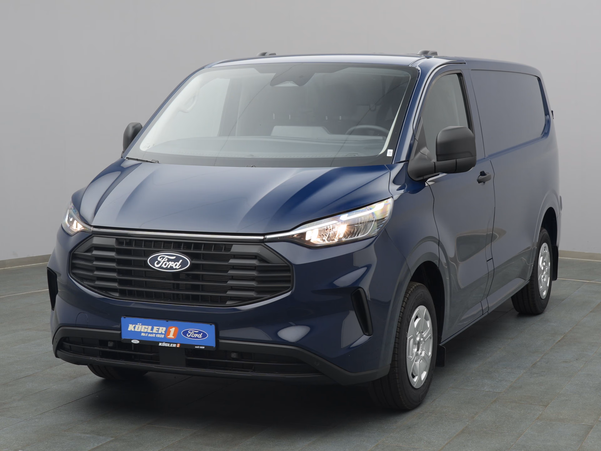 Ford Transit Custom Kasten in blau