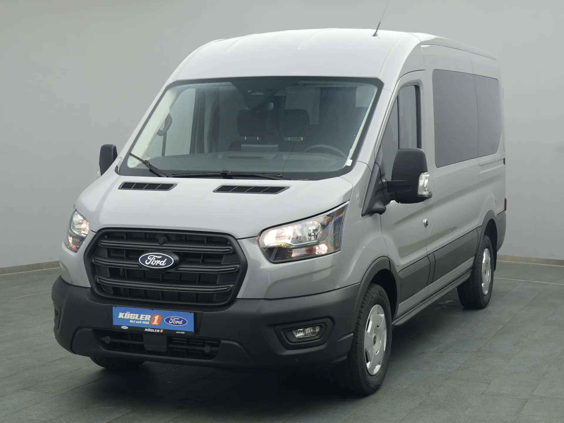 Ford Transit Kombi in grau