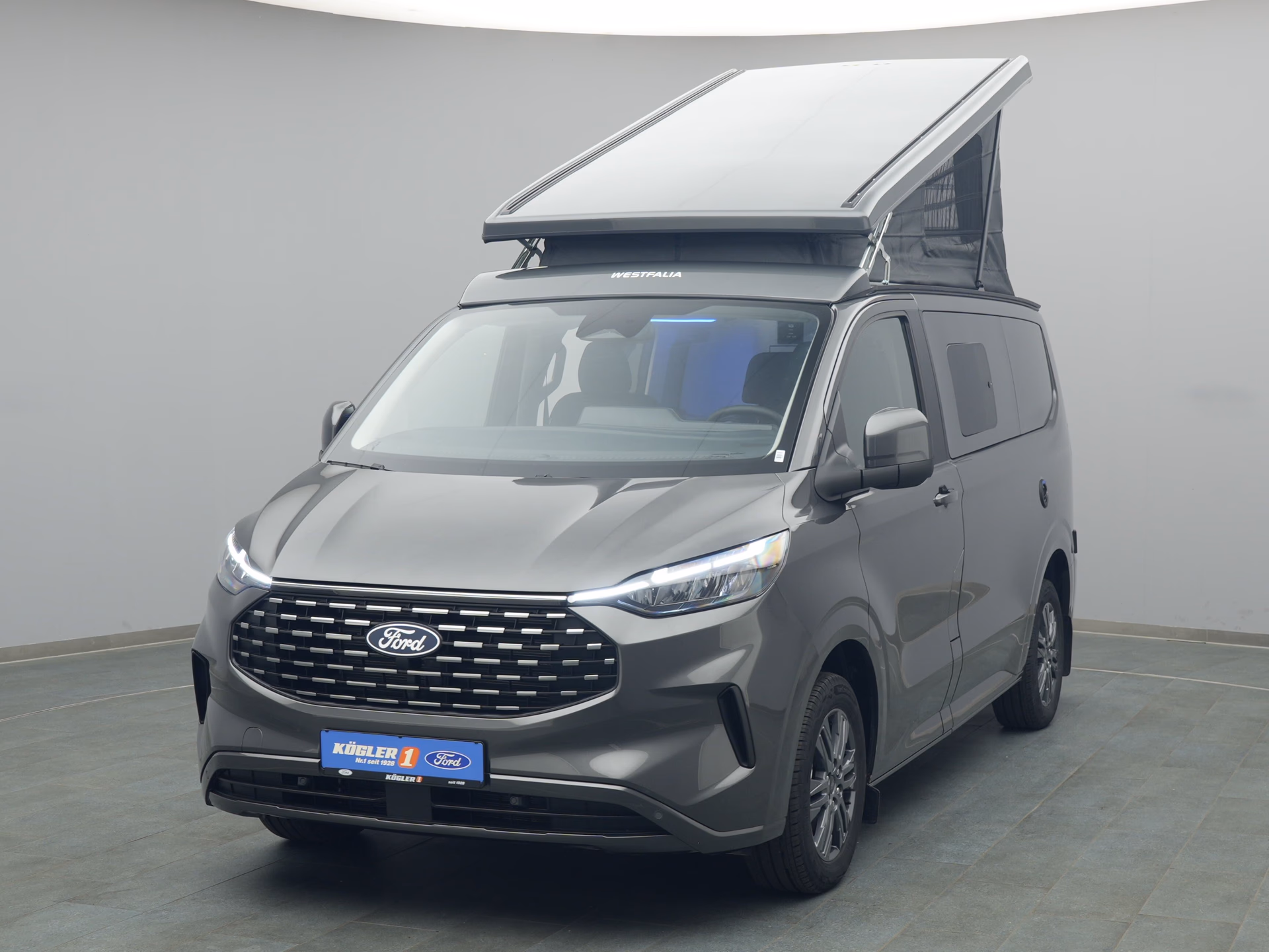 Ford Nugget in grau