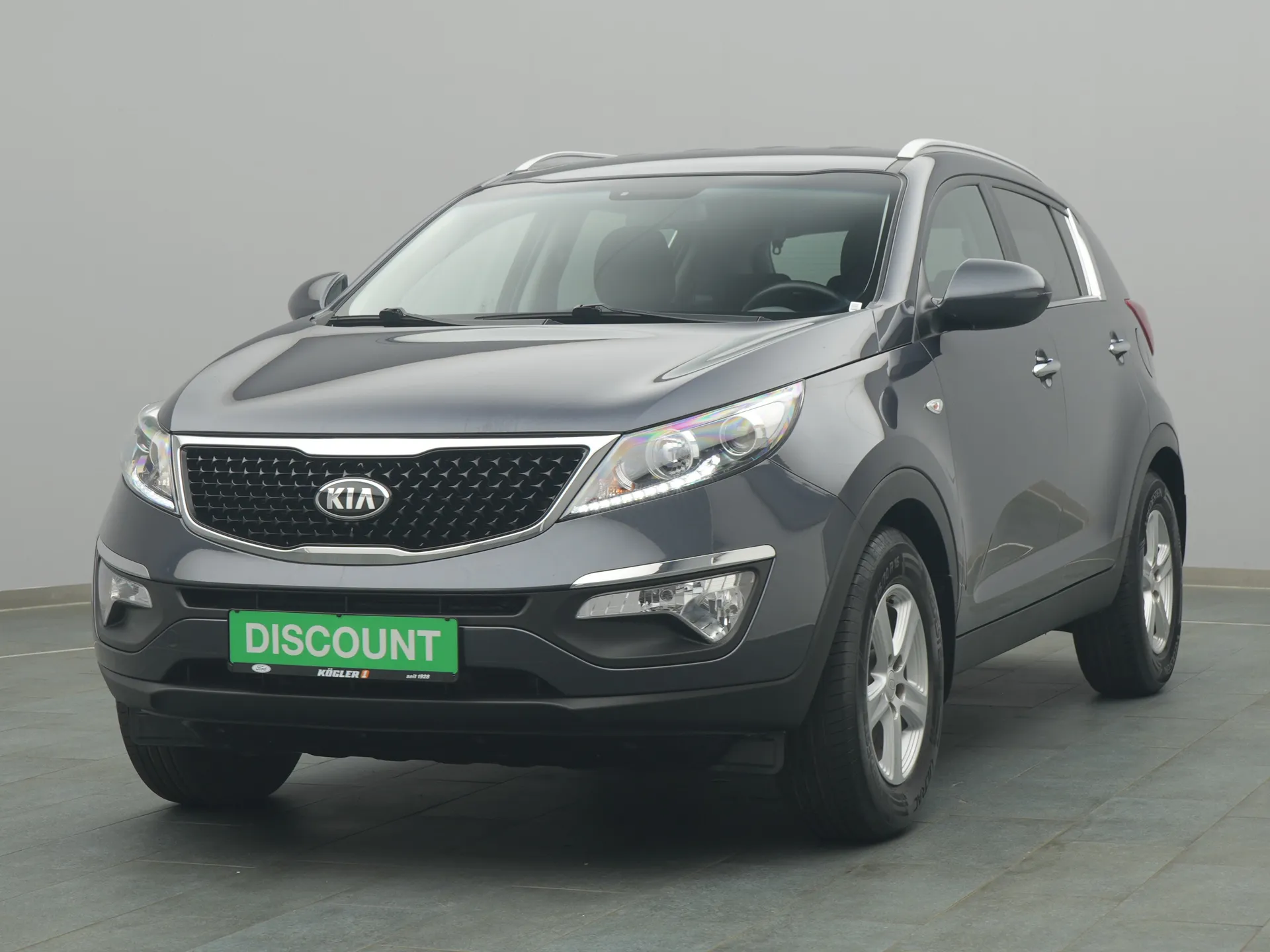 Kia Sportage in grau
