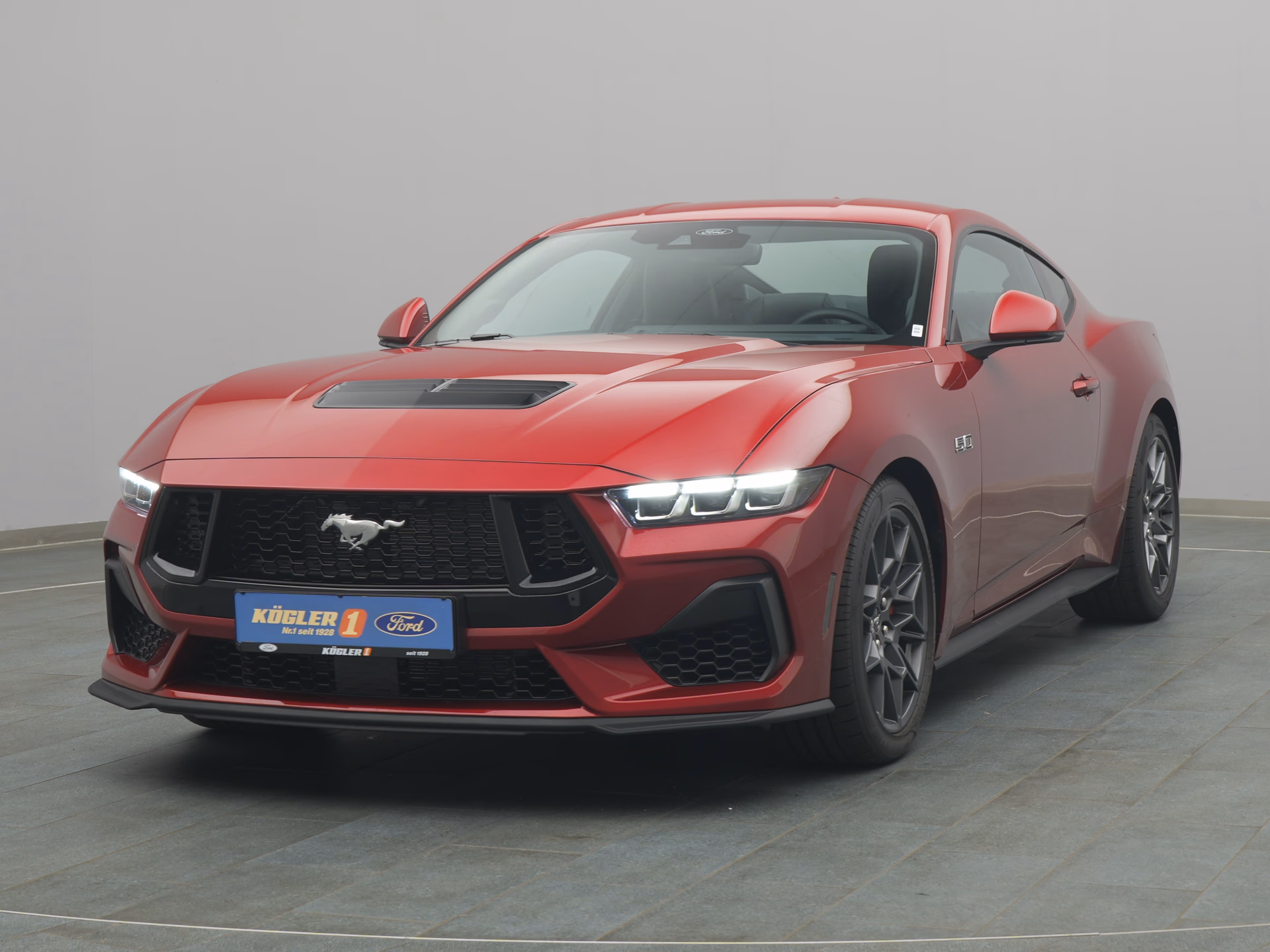 Ford Mustang GT in rot