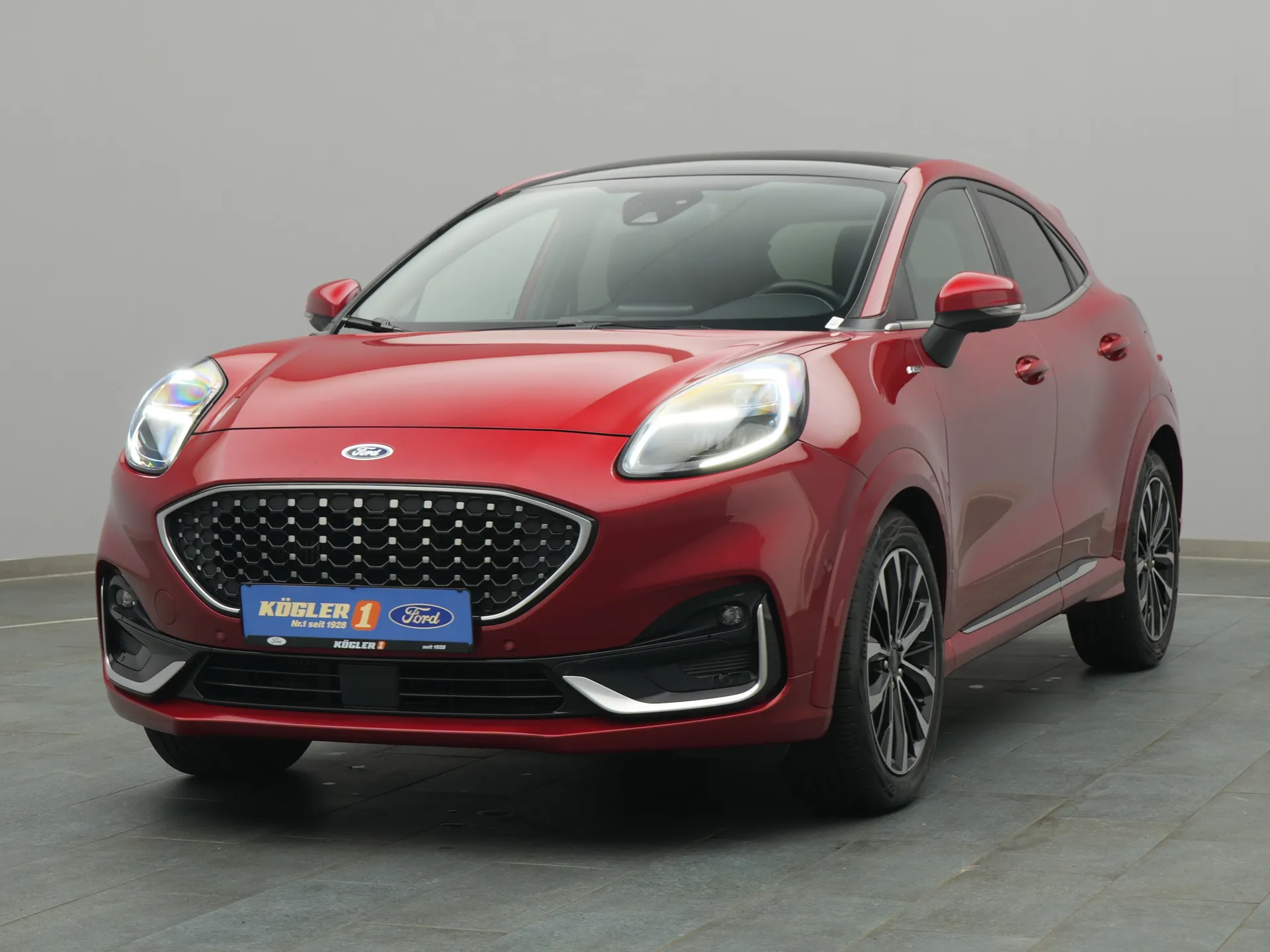 Ford Puma ST-Line in rot