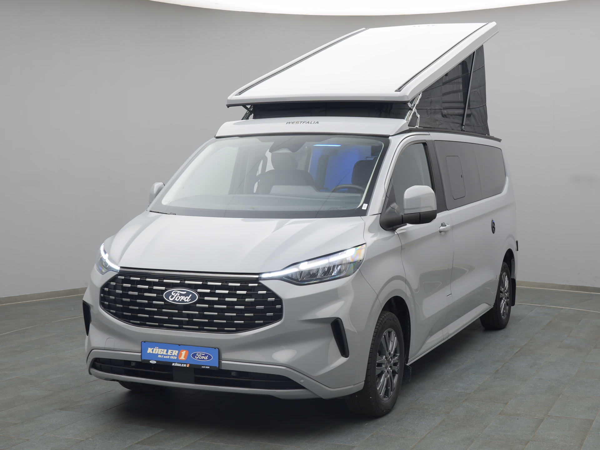 Ford Nugget in grau