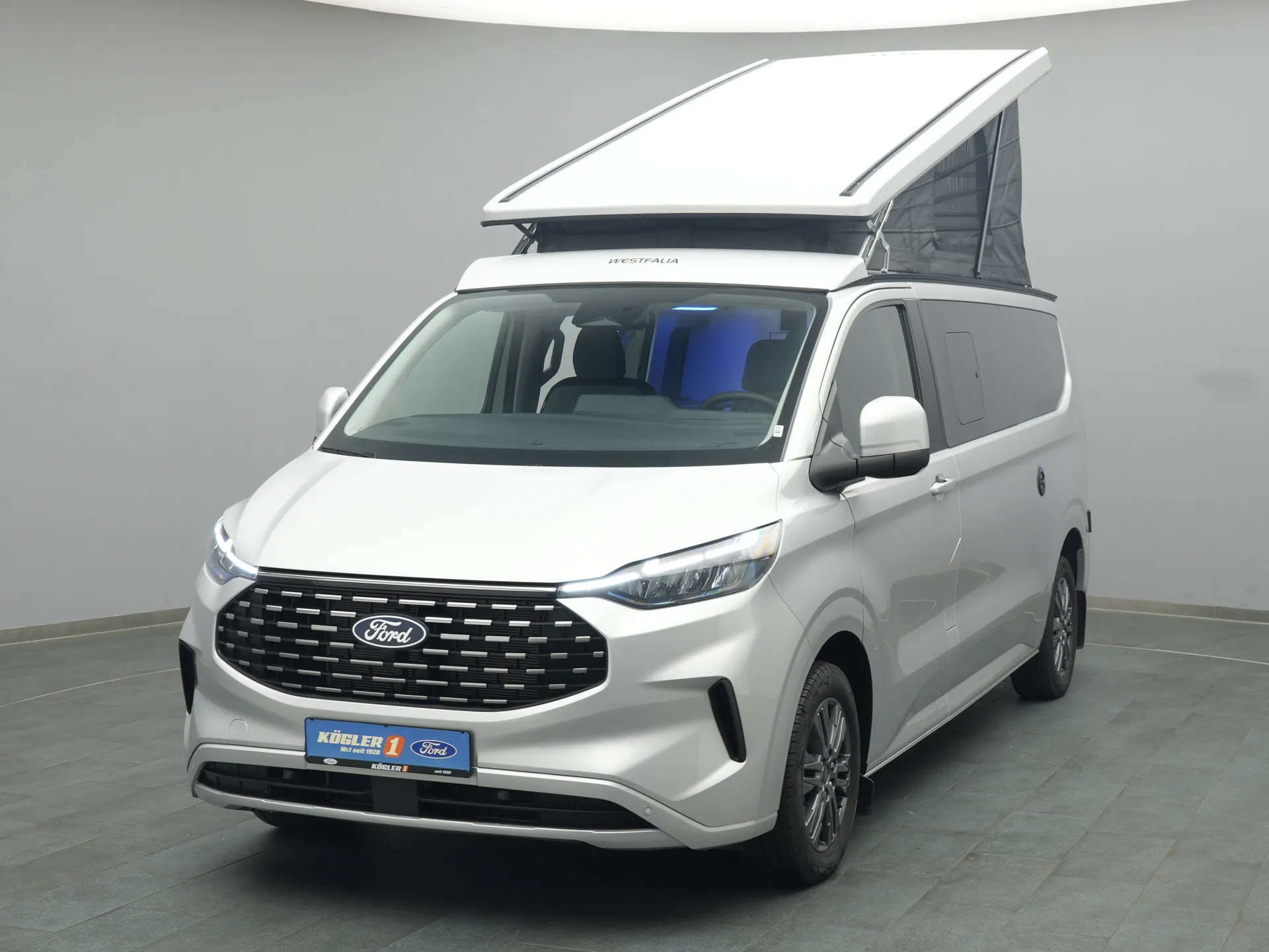 Ford Nugget in silber